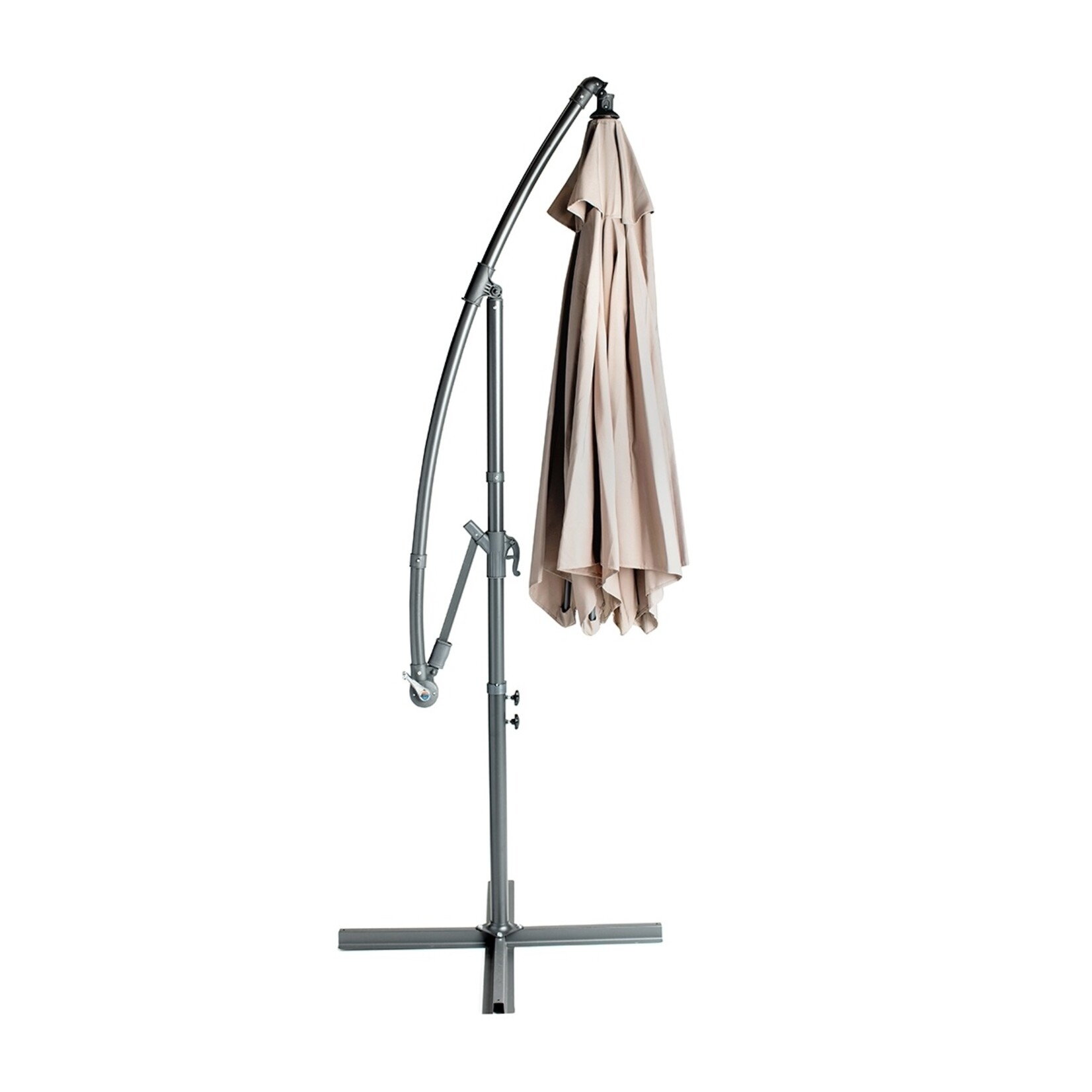 QLT No Less Luxe XXL Zweefparasol - Ø 3 meter - Inclusief beschermhoes