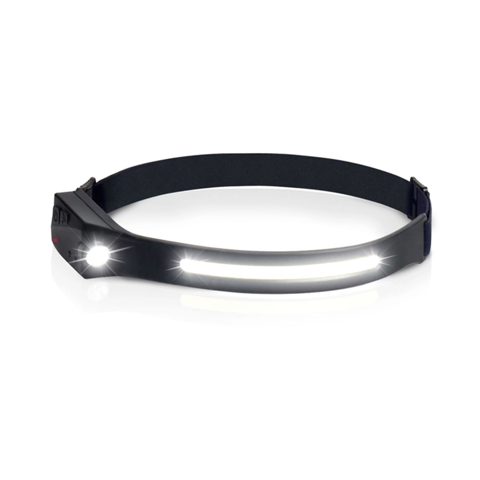 FlinQ FlinQ Oplaadbare LED Hoofdlamp met Sensor – Hoofdband met Verlichting