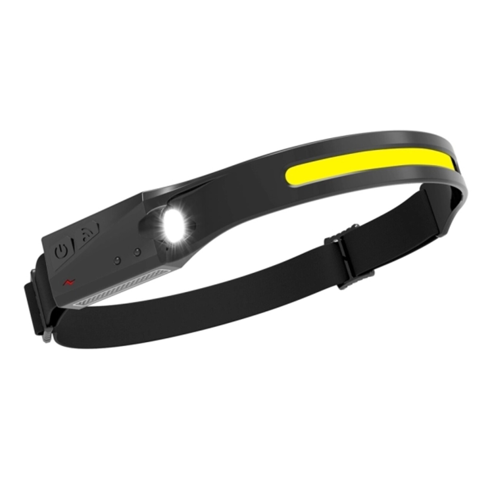 FlinQ FlinQ Oplaadbare LED Hoofdlamp met Sensor – Hoofdband met Verlichting