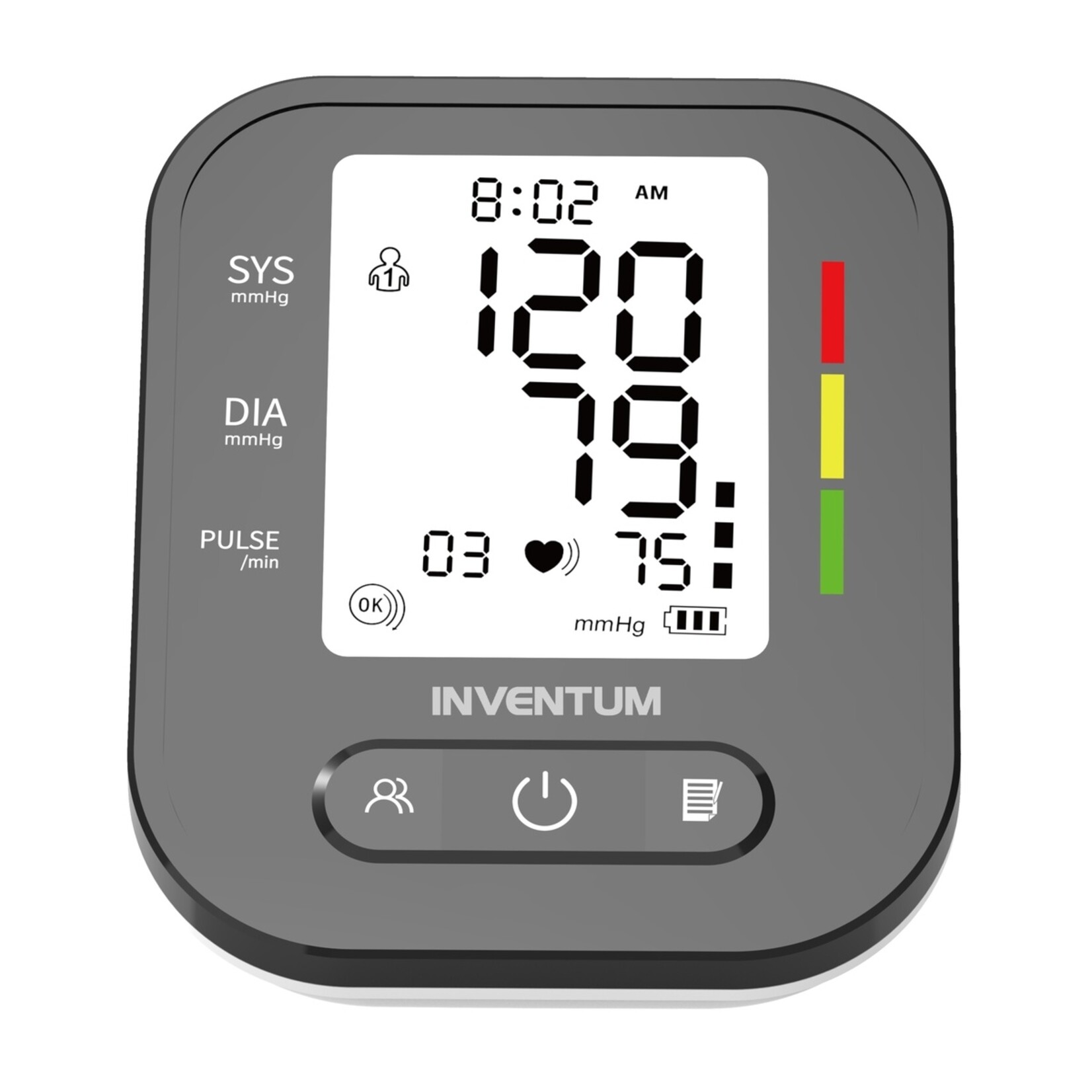 Inventum Inventum BDA435 Bloeddrukmeter voor Bovenarm – 22 tot 42 cm – Volautomatisch