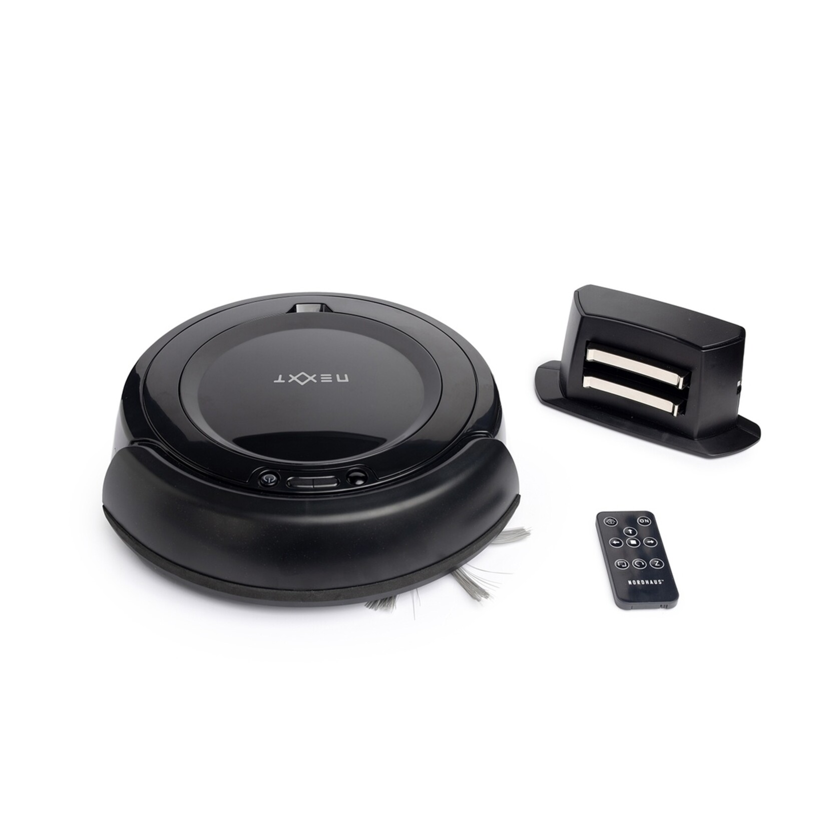 Nexxt Nexxt 3-in-1 Robotstofzuiger met Laadstation – Inclusief Adapter en Borstel – 17W