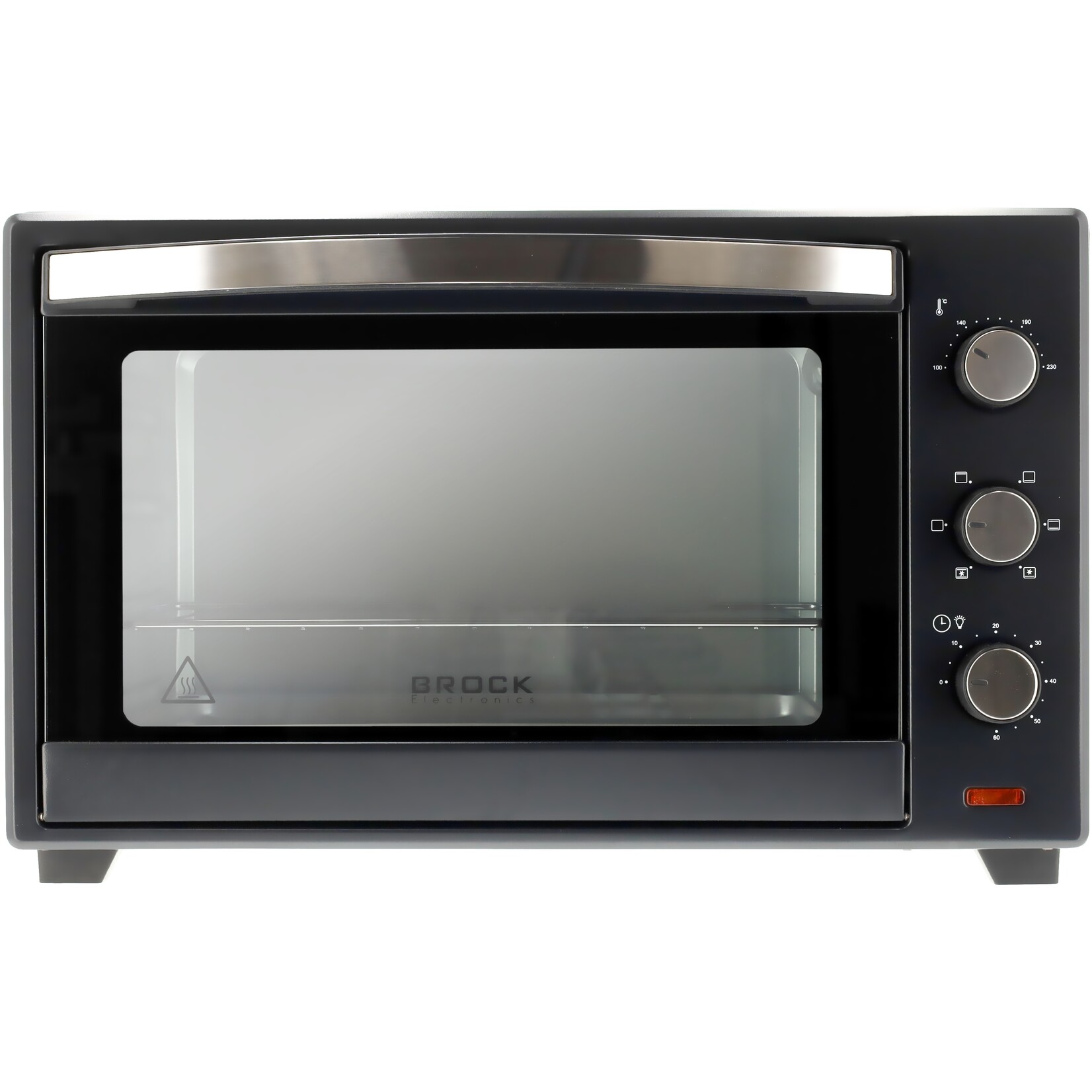 BROCK Electronics Brock TO 4801 BK Elektrische Oven - 48 Liter Inhoud
