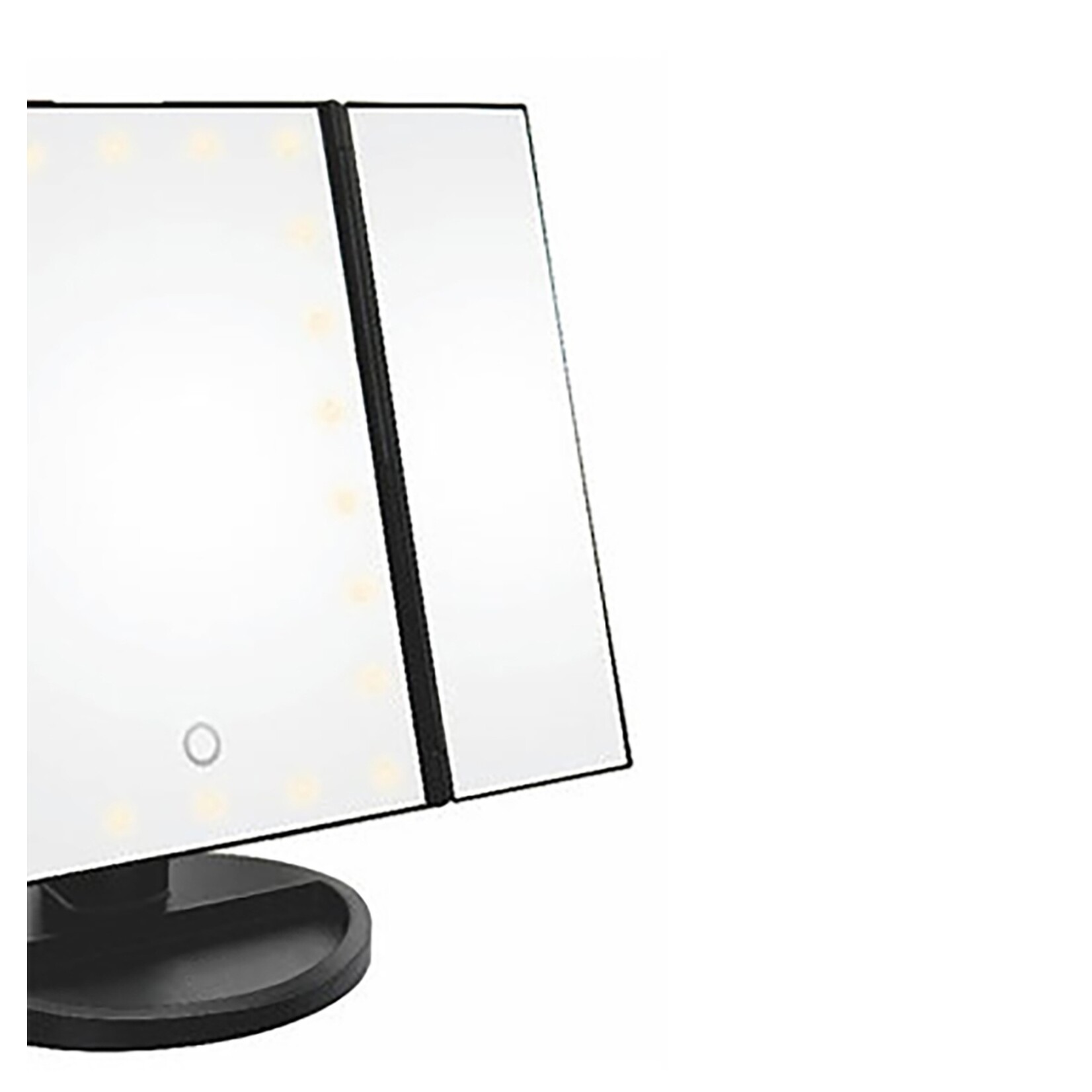 Nexxt Nexxt Make-up Spiegel met LED Licht - Opvouwbaar en Vergroting 2x/3x