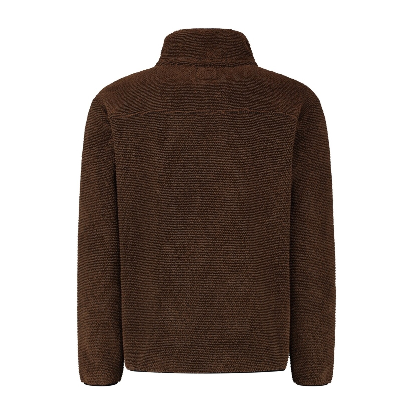 MGO Leisure Wear MGO Andrew Trui voor Heren met Rits - Fleece Schipperstrui