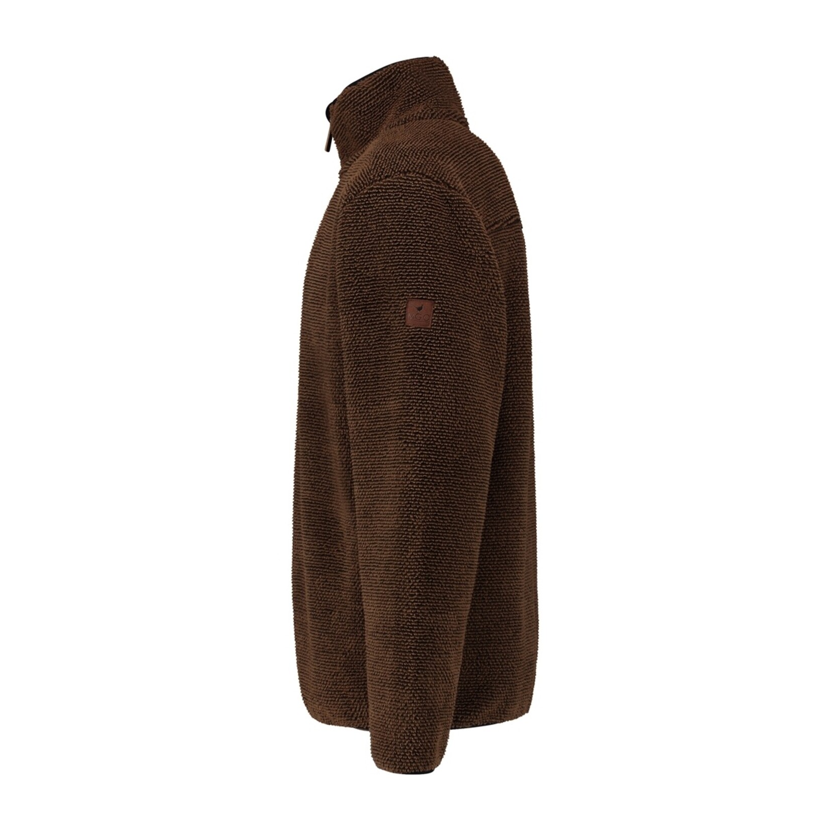 MGO Leisure Wear MGO Andrew Trui voor Heren met Rits - Fleece Schipperstrui