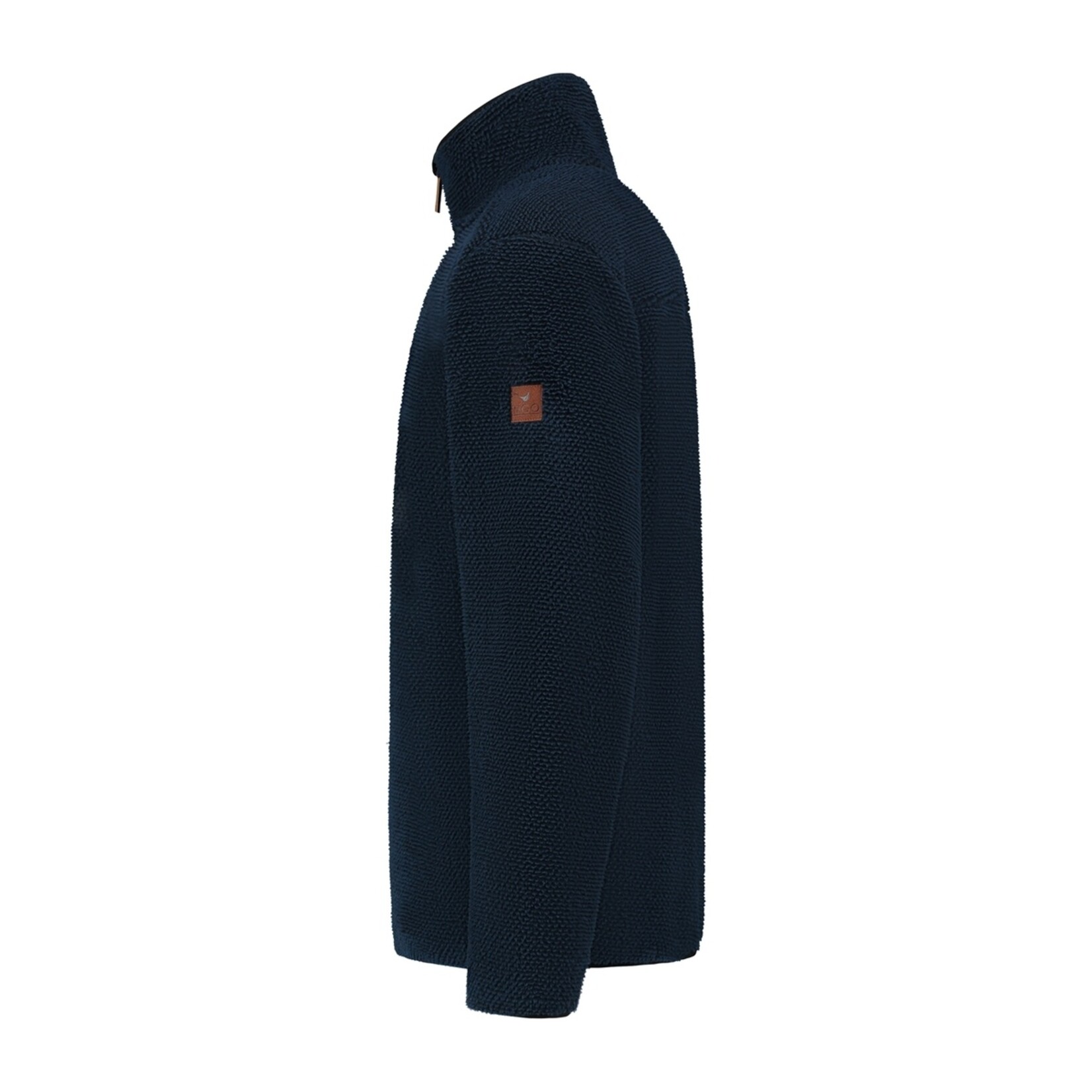 MGO Leisure Wear MGO Andrew Trui voor Heren met Rits - Fleece Schipperstrui