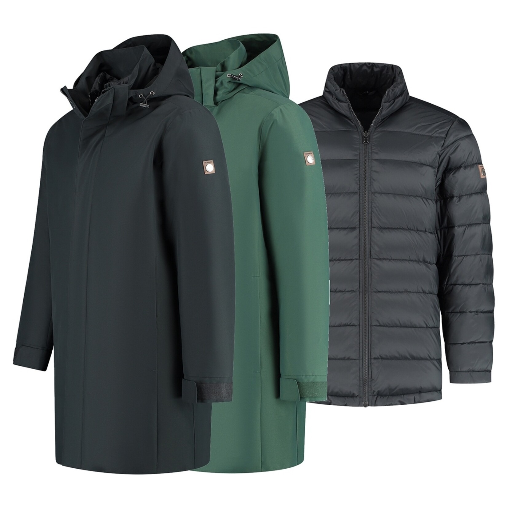 Travelin' Travelin’ Hoyt 3-in-1 Winterjas voor Heren - Binnen- en Buitenjas