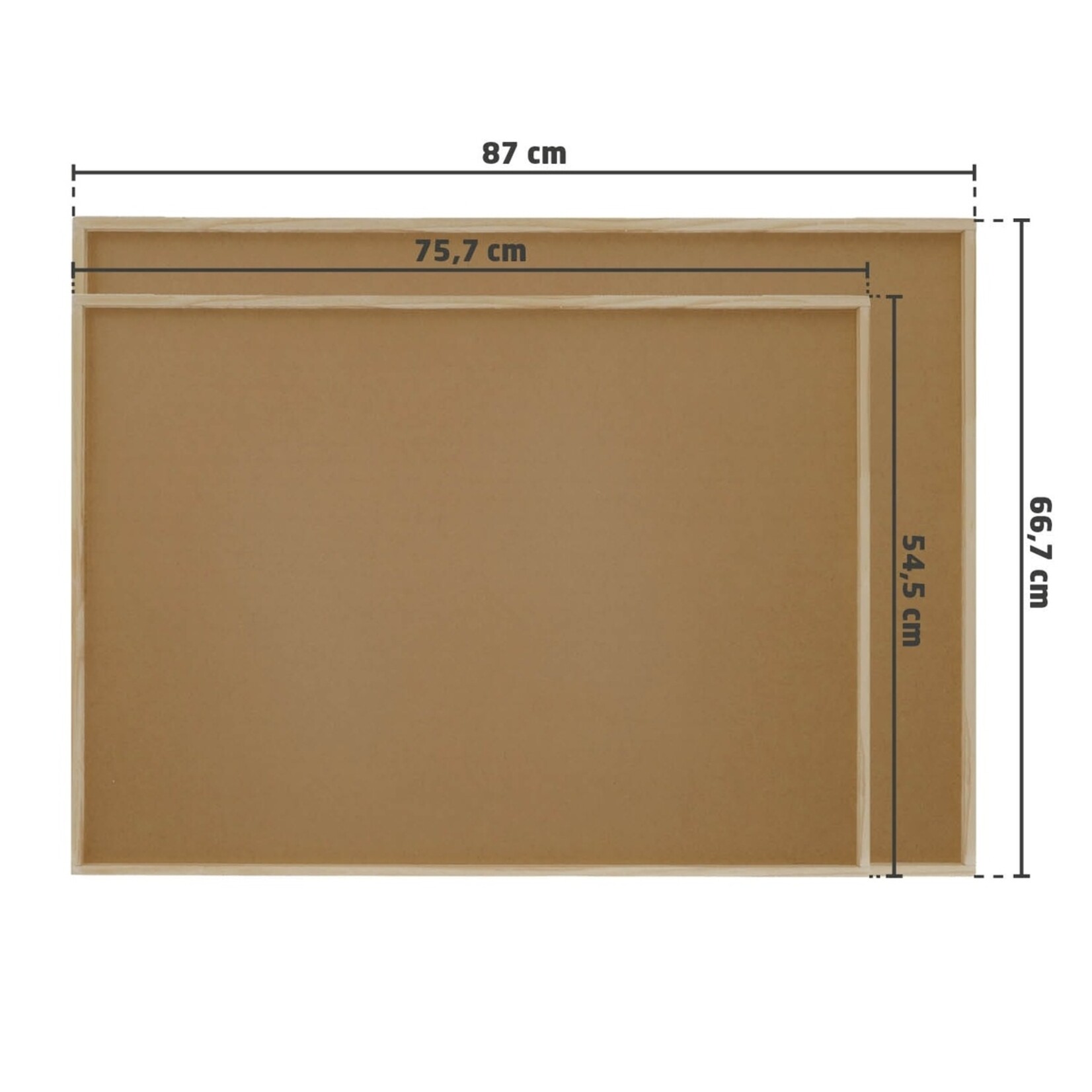 BREND BREND BR-2216 Puzzelplaat voor 1000 Stukjes – Puzzelplank met 6 Lades