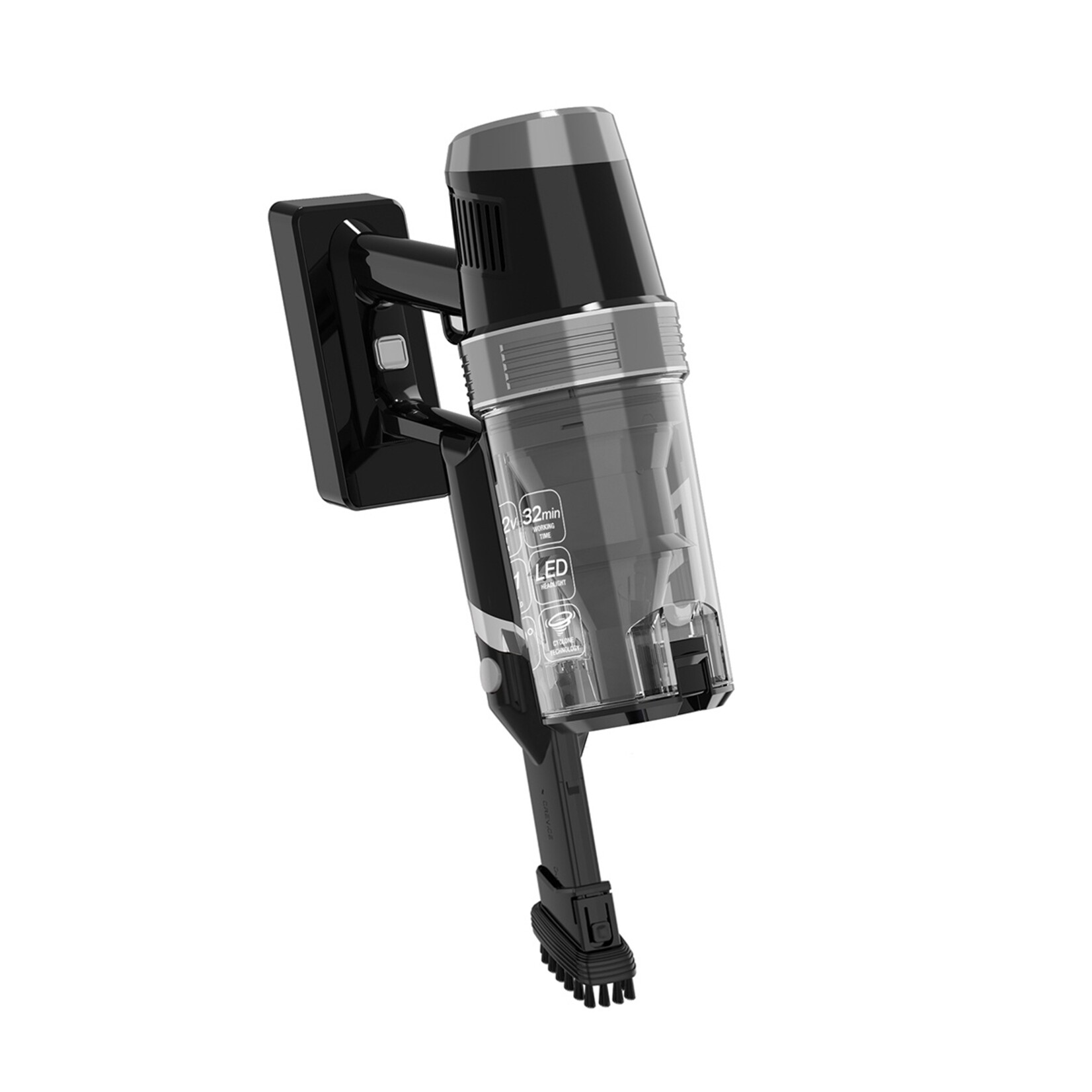 TurboTronic TurboTronic CF7 Lichtgewicht Steelstofzuiger met Handstofzuiger