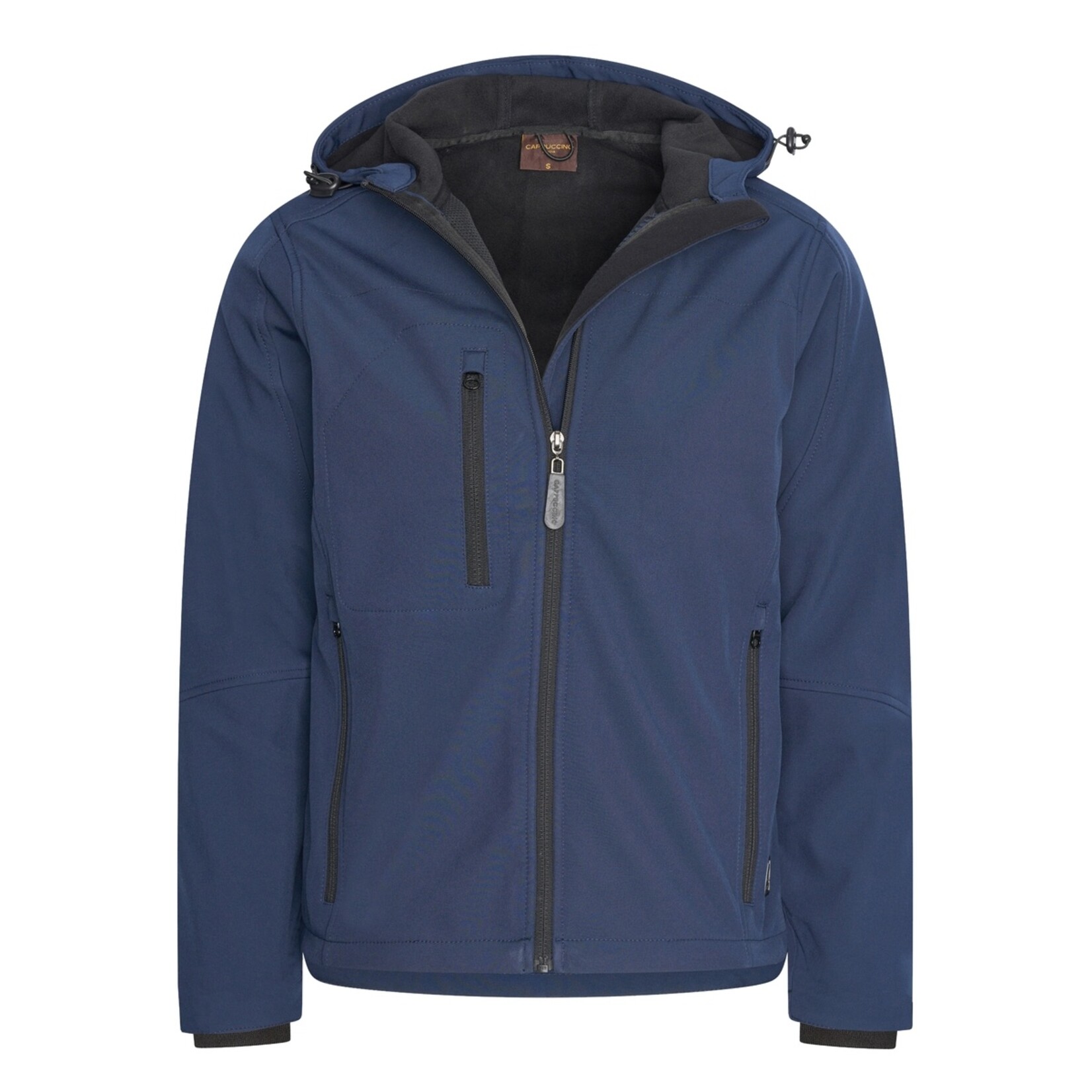 Cappuccino Cappuccio Pesaro Hooded Softshell Jas met Capuchon