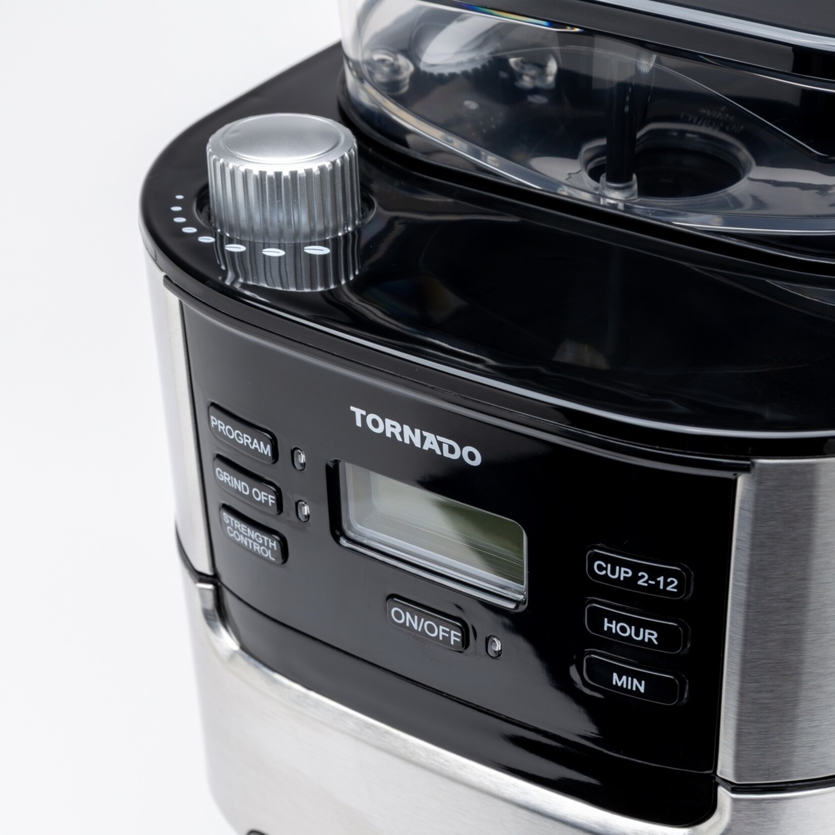 Tornado Tornado Koffiezetapparaat voor Bonen - Ingebouwde Koffiemolen – 1,5 Liter