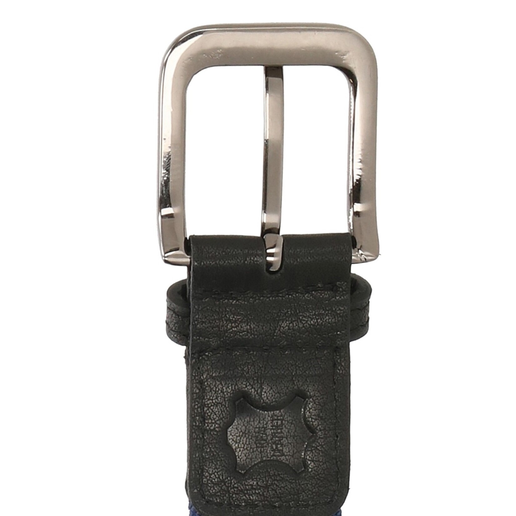 Zenino Zenino Weston Gevlochten Lederen Elastische Riem - Verstelbaar