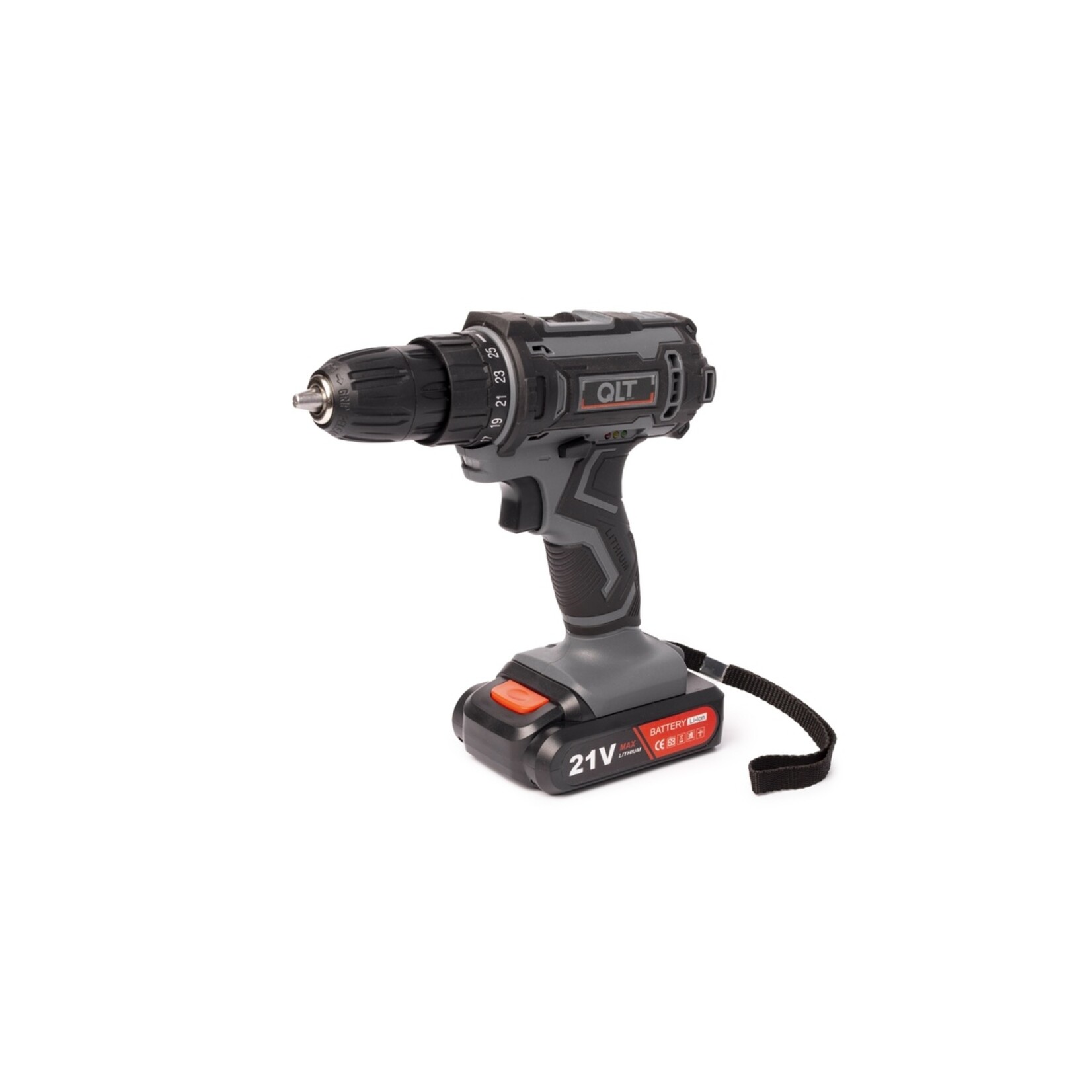 QLT No Less QLT Accuboormachine met 1500mAh Accu, 6 Bits en Opbergkoffer – 21V