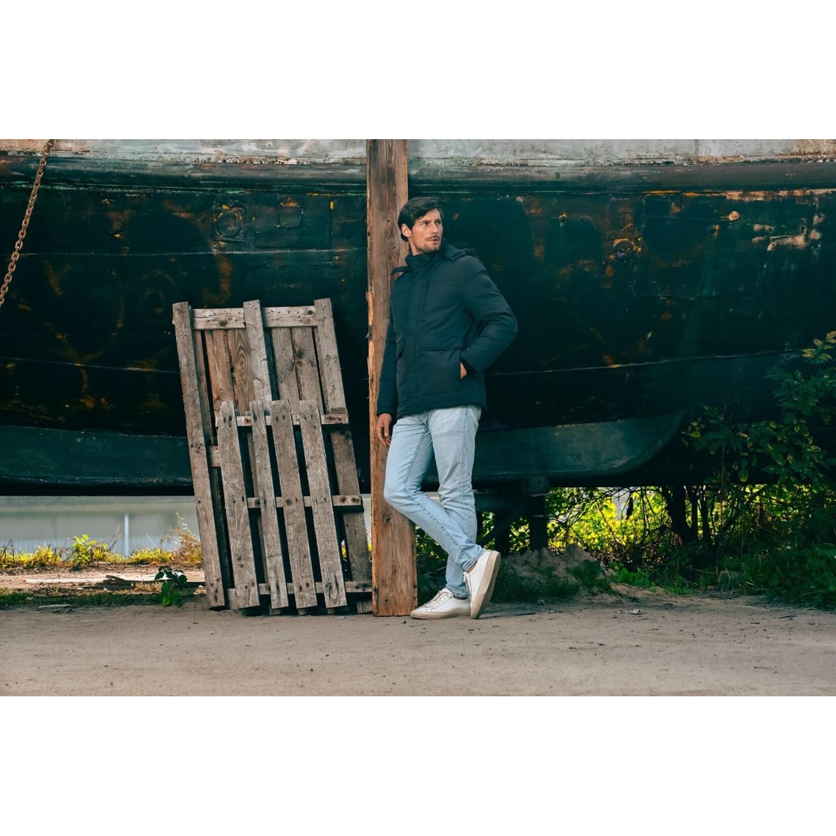 Mario Russo Mario Russo Parka Arctic Winterjas met Afneembare Capuchon