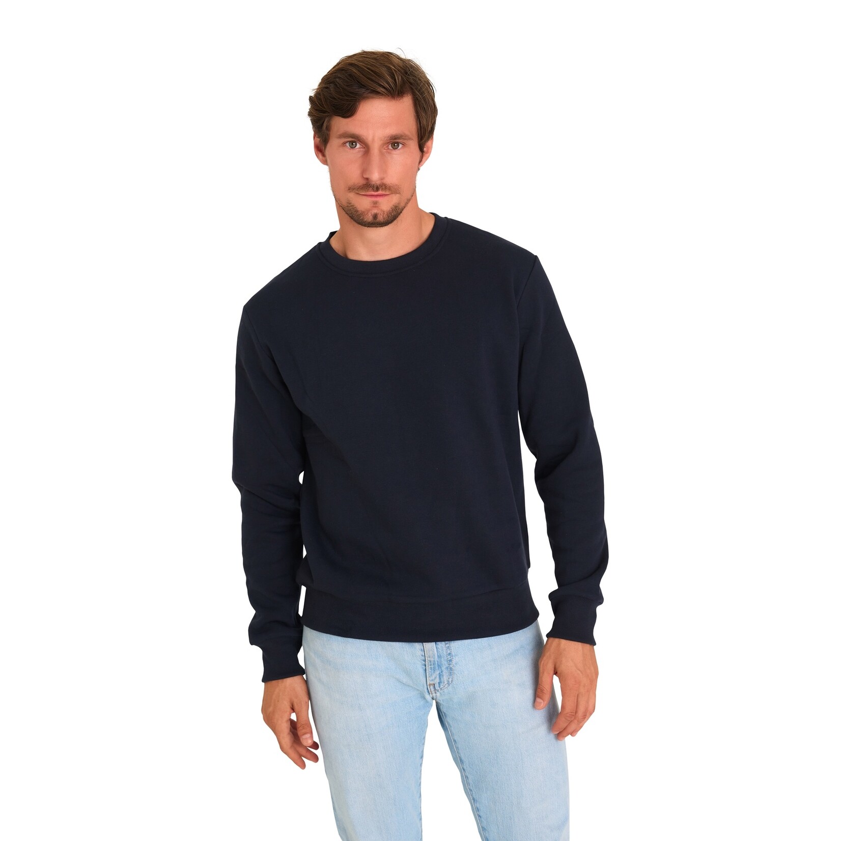 Mario Russo Mario Russo Basic Sweater voor Heren - Moderne Italiaanse Trui