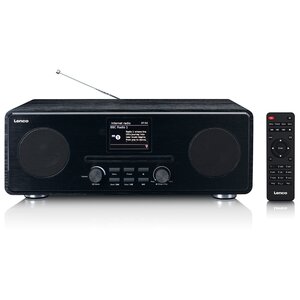 Lenco Lenco DIR-261BK DAB+/FM Radio - Internetradio met CD-speler en Bluetooth