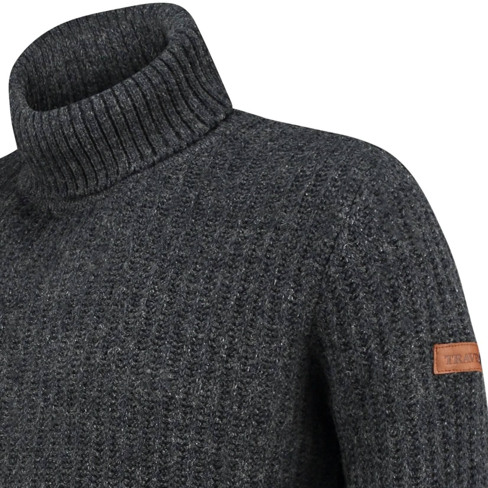 Travelin' Travelin’ Boda Gebreide Coltrui voor Heren - Acryl/Wol Mix