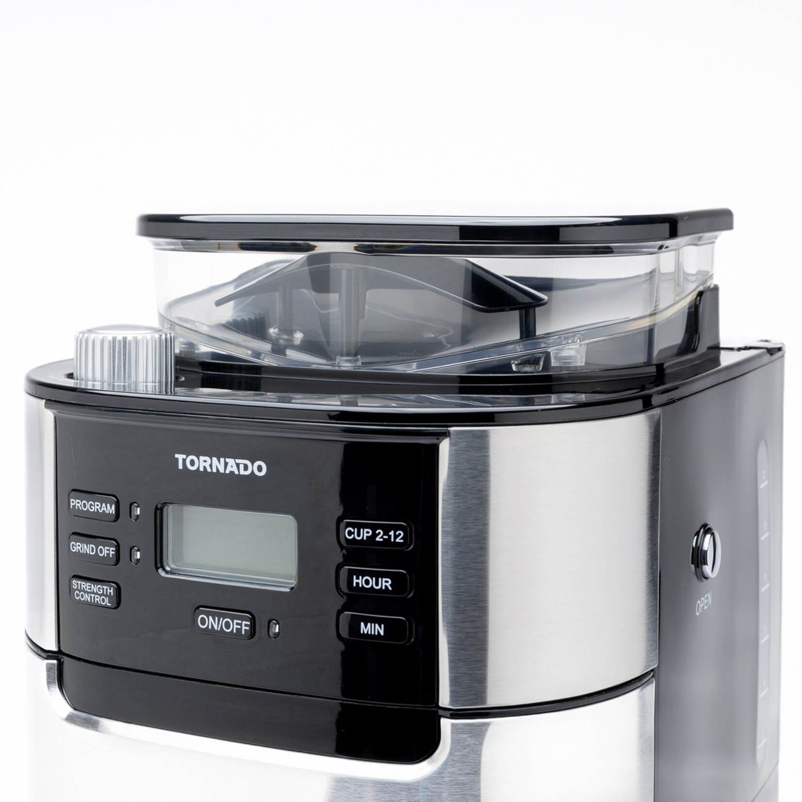 Tornado Tornado Koffiezetapparaat voor Bonen - Ingebouwde Koffiemolen – 1,5 Liter