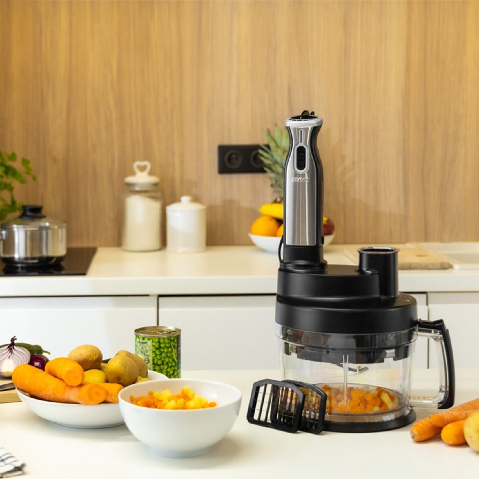 MPM MPM MRK‑17 Complete Keukenmachine 800W - 2L met Accessoires