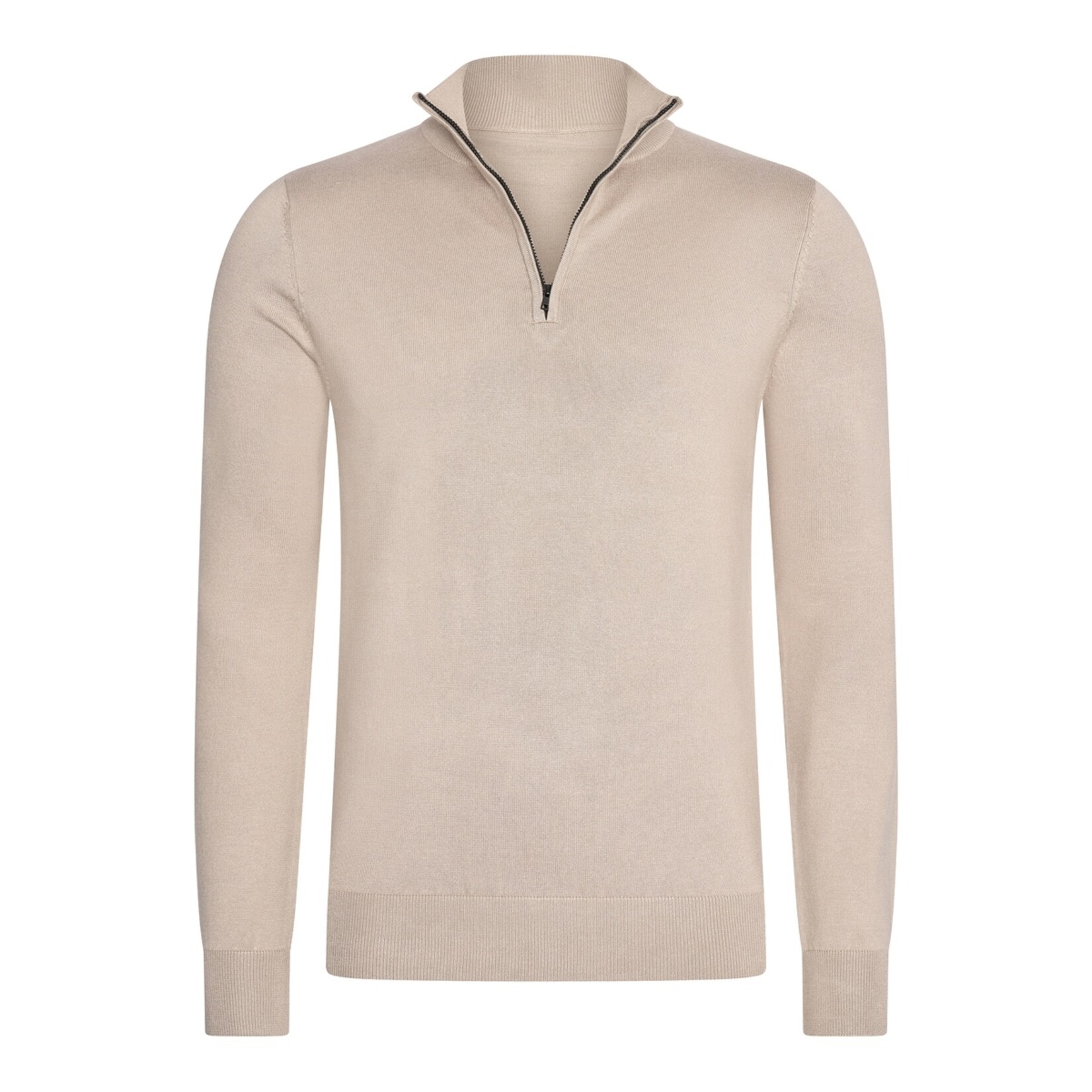 Mario Russo Mario Russo Half Zip Trui met Rits - Schipperstrui
