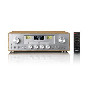 Lenco Lenco DAR-281WDSI Audiosysteem met DAB+ en FM Radio – CD en MP3 Speler en meer