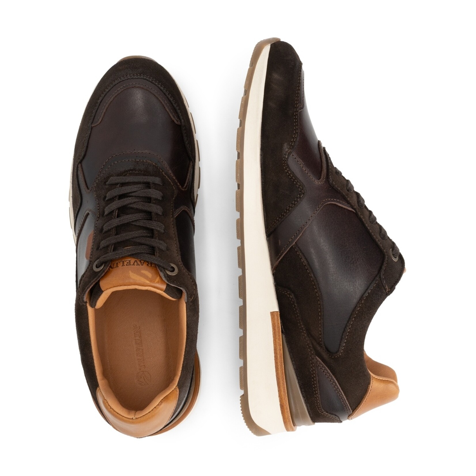 Travelin' Travelin’ Dalton Sneakers voor Heren - Uitneembaar Voetbed