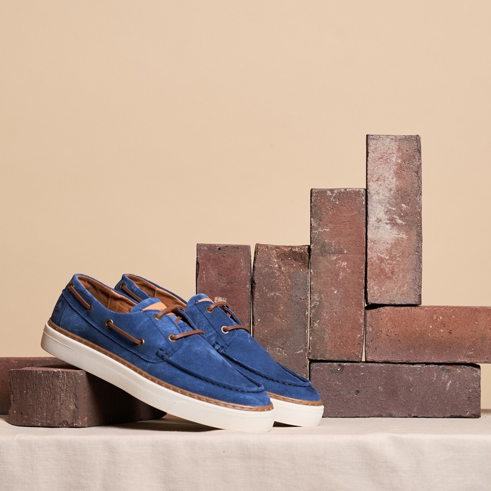 Travelin' Travelin’ Shipton Mocassin Sneakers voor Heren van Suède