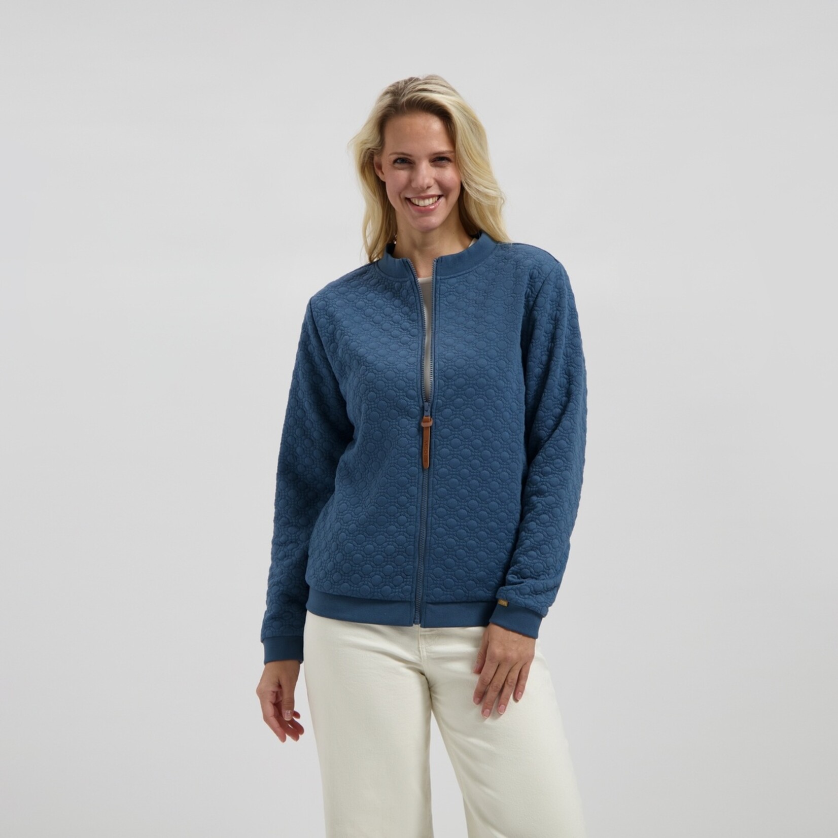 MGO Leisure Wear MGO Francis Cardigan voor Dames - Vest met 2-Laags Fleece
