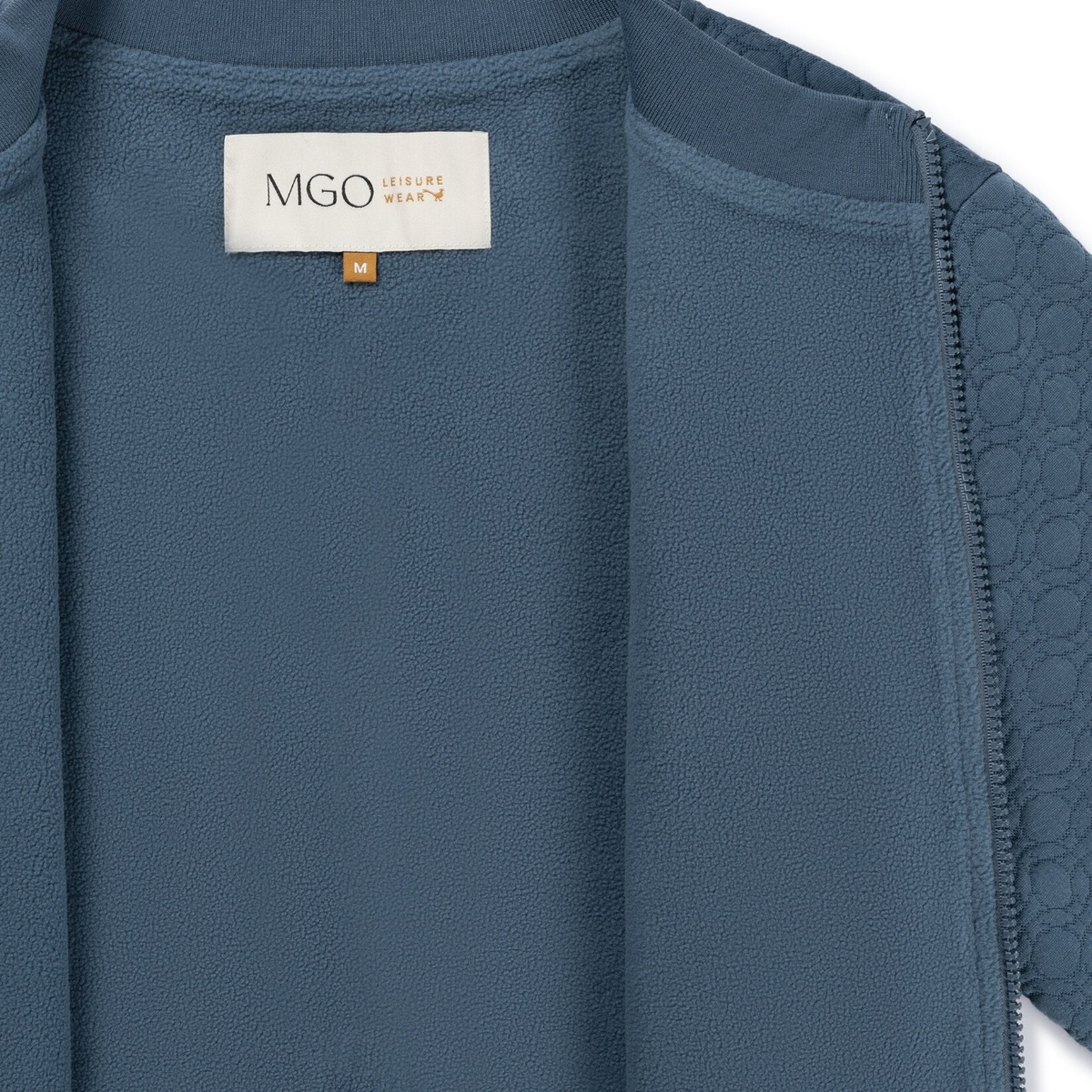 MGO Leisure Wear MGO Francis Cardigan voor Dames - Vest met 2-Laags Fleece