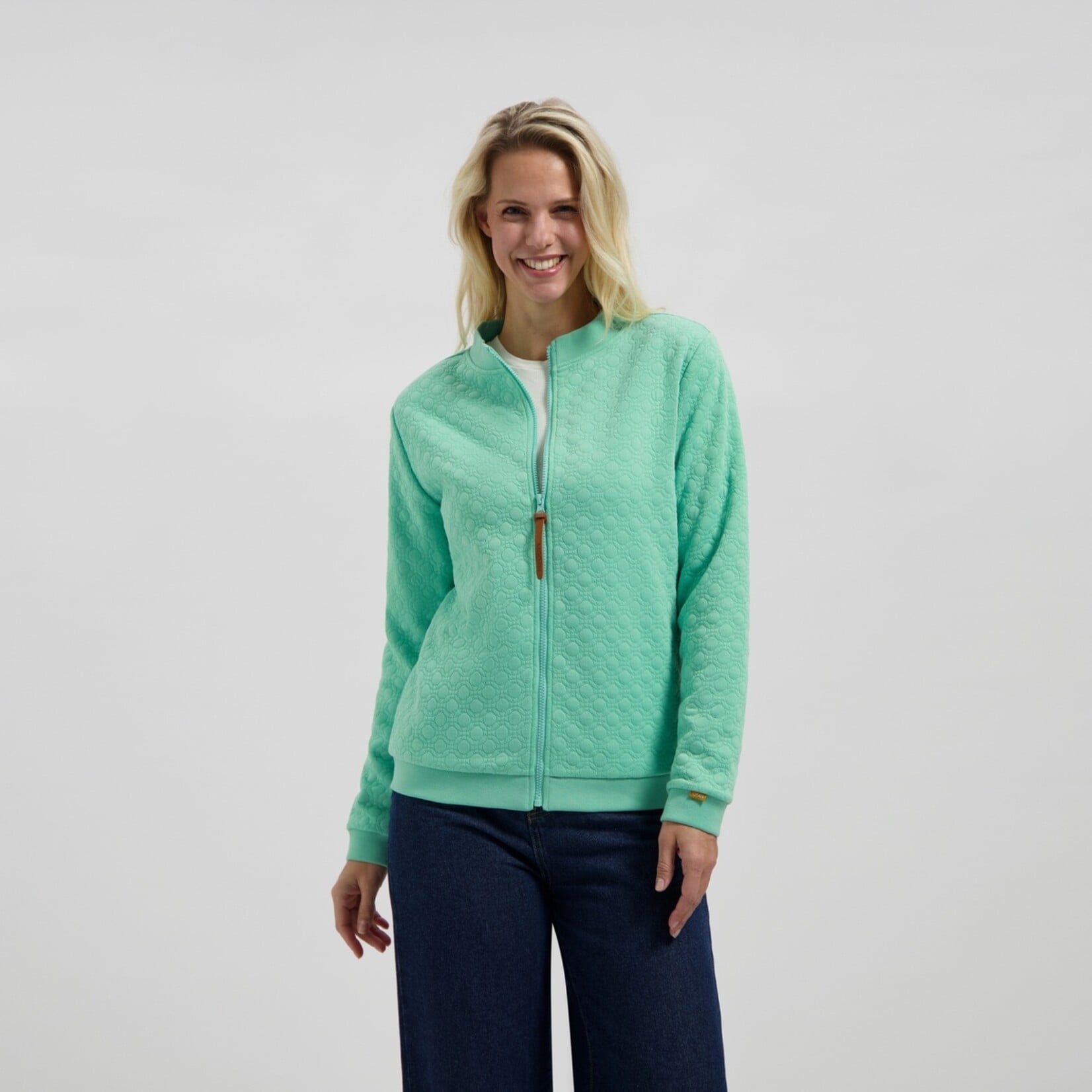 MGO Leisure Wear MGO Francis Cardigan voor Dames - Vest met 2-Laags Fleece