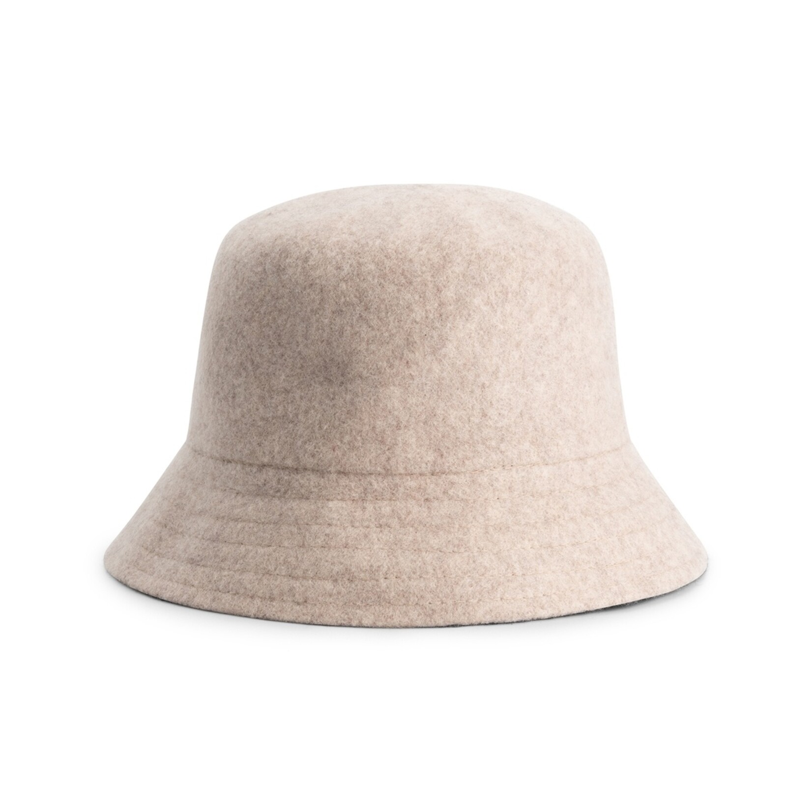 MGO Leisure Wear MGO Mignon Dames Bucket Hat van Wolmix met Zachte Uitstraling