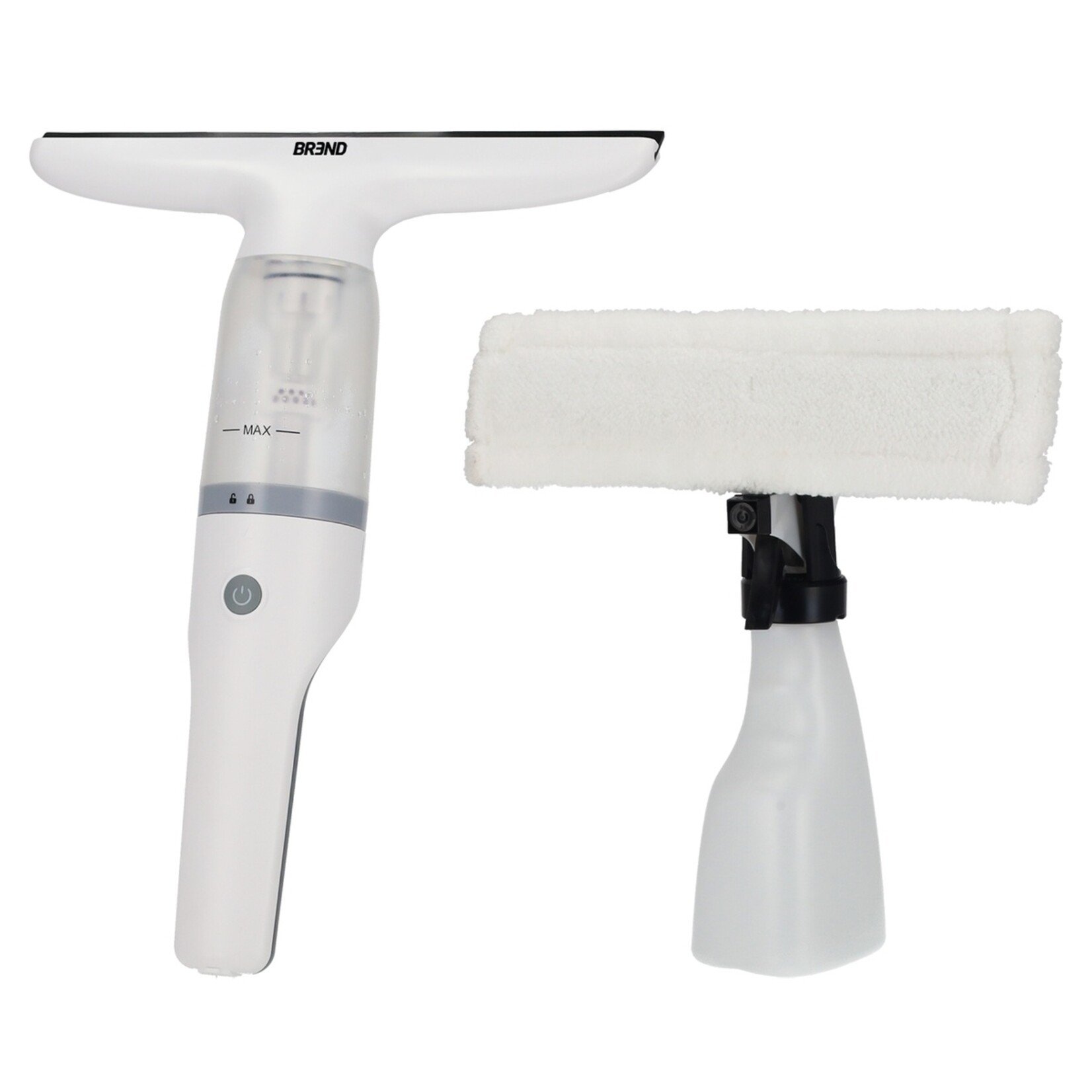 BREND BREND BR-2218 Elektrische Raamwisser en Sprayfles - Ramenwasser met Zuigsysteem