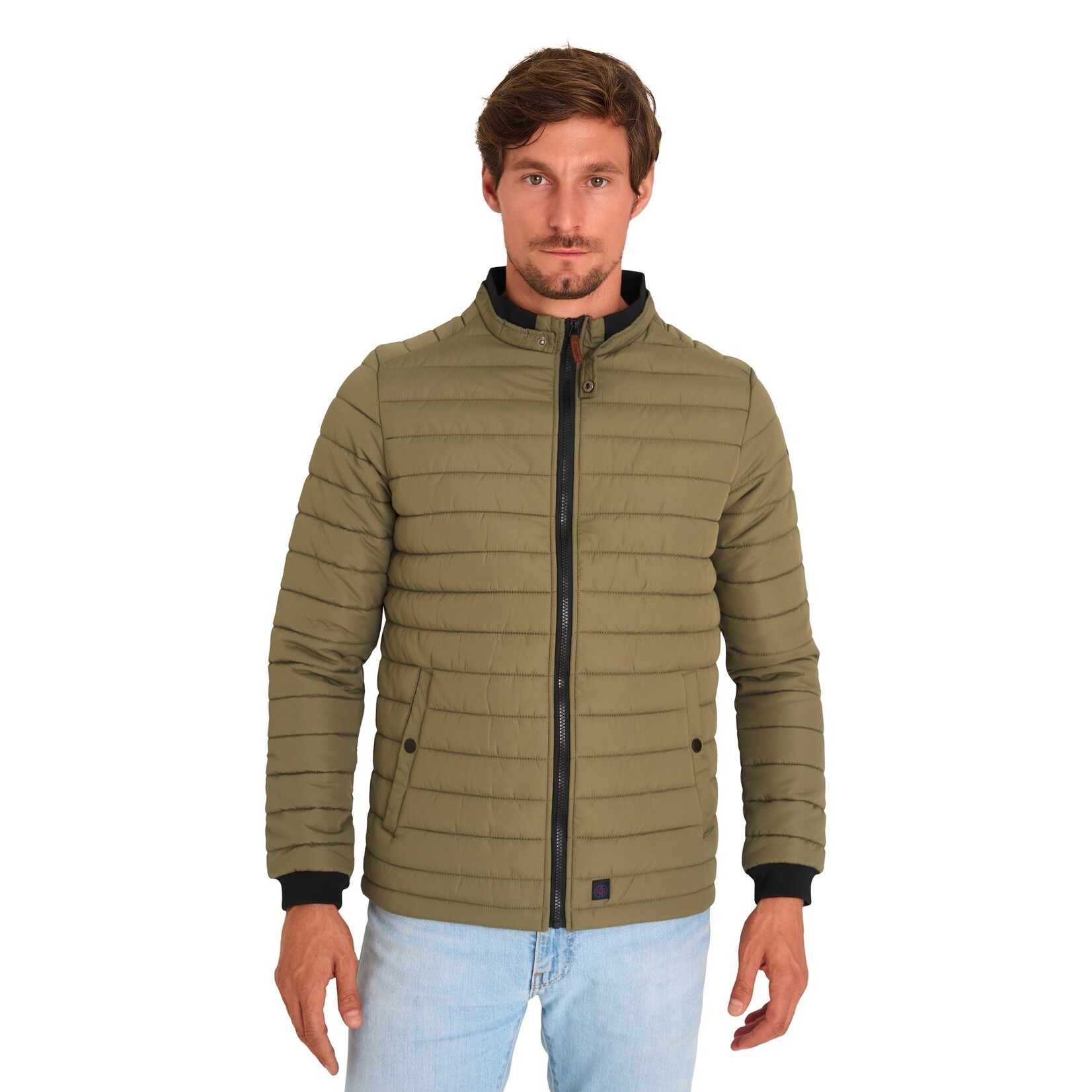 Mario Russo Mario Russo Wave Jacket Gewatteerde Jas - Tussenjas