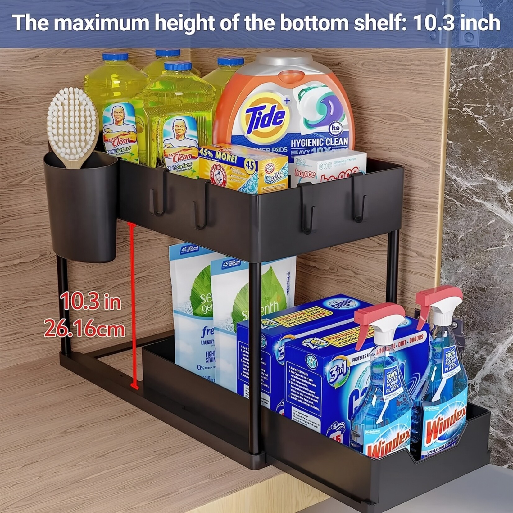 Nexxt Nexxt Keukenkast Organizer - Gootsteen / Lade Organizer