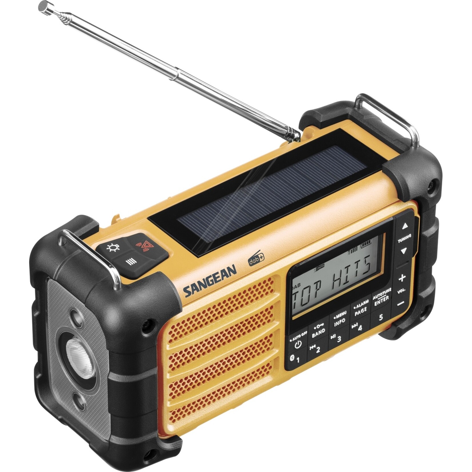 Sangean SANGEAN Survivor SDR-900DAB Premium Noodradio met DAB+ en FM - Bluetooth