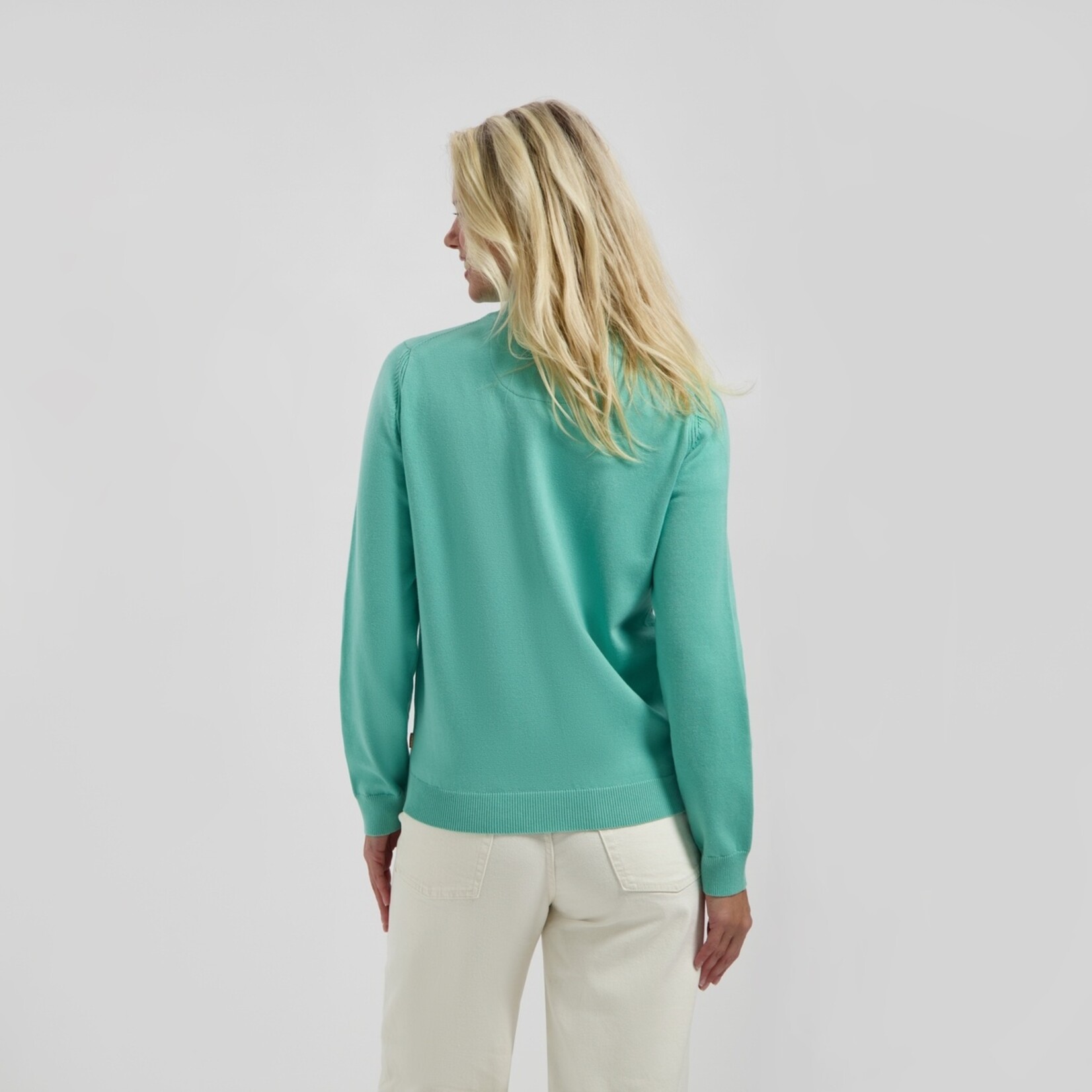 MGO Leisure Wear MGO Emily Cardigan Gebreid Vest voor Dames