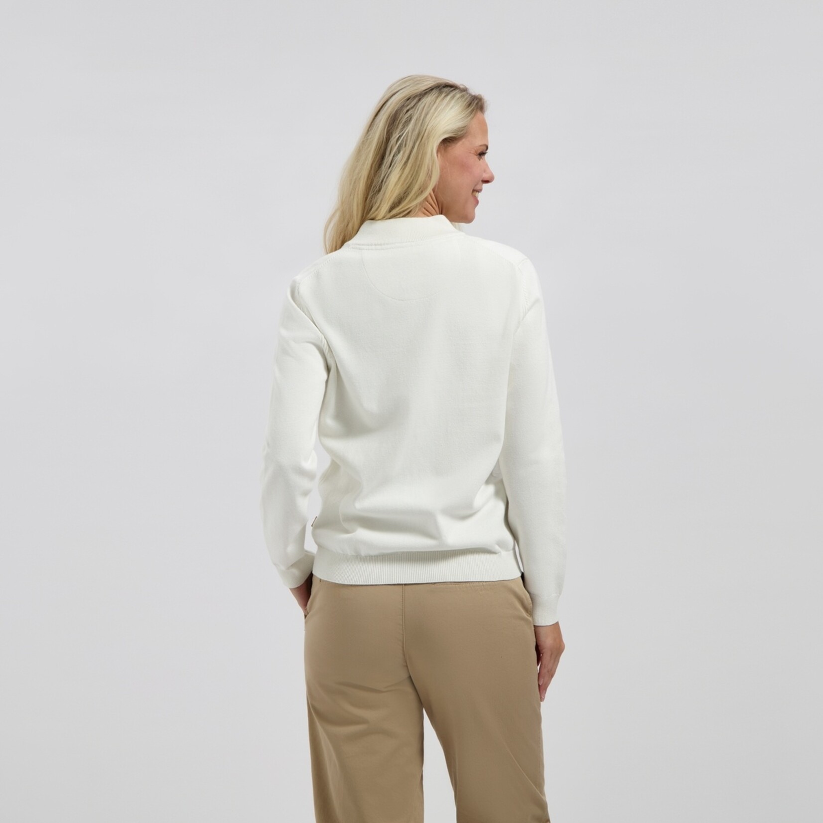 MGO Leisure Wear MGO Emily Cardigan Gebreid Vest voor Dames