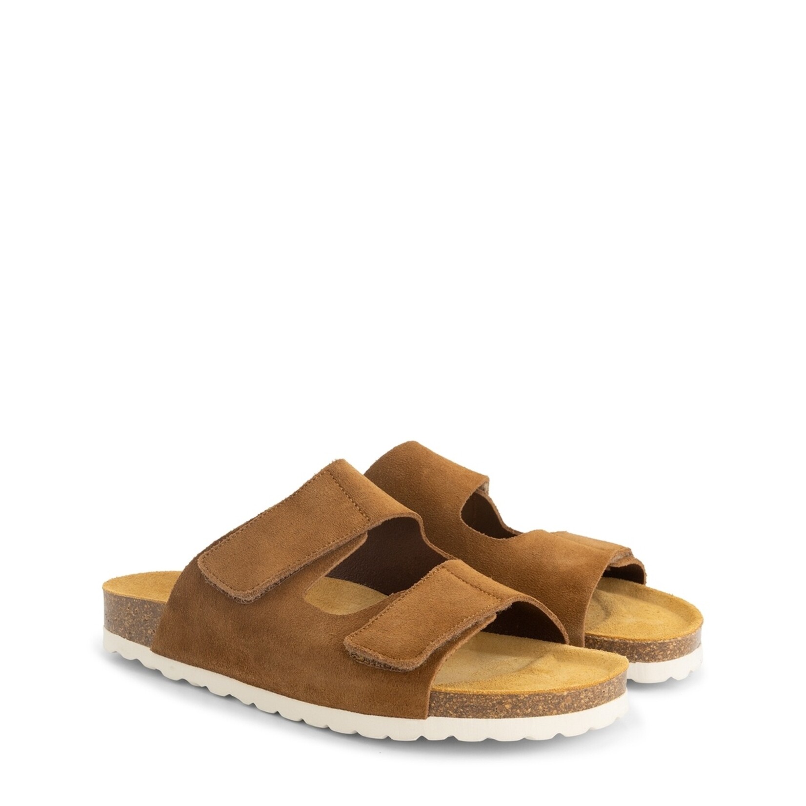 Travelin' Travelin’ Allinge Heren Sandalen van Leer - Memory Foam
