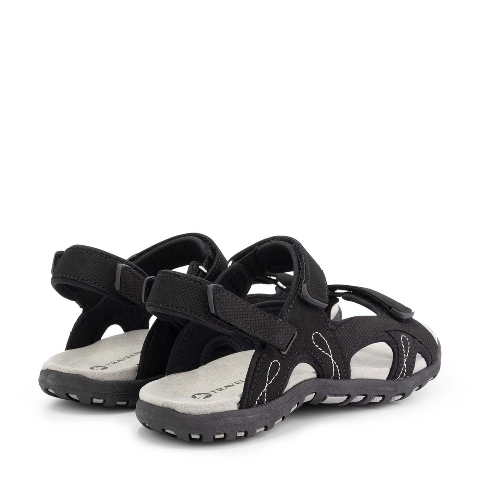 Travelin' Travelin’ Strijn Dames Wandelsandalen met Klittenband