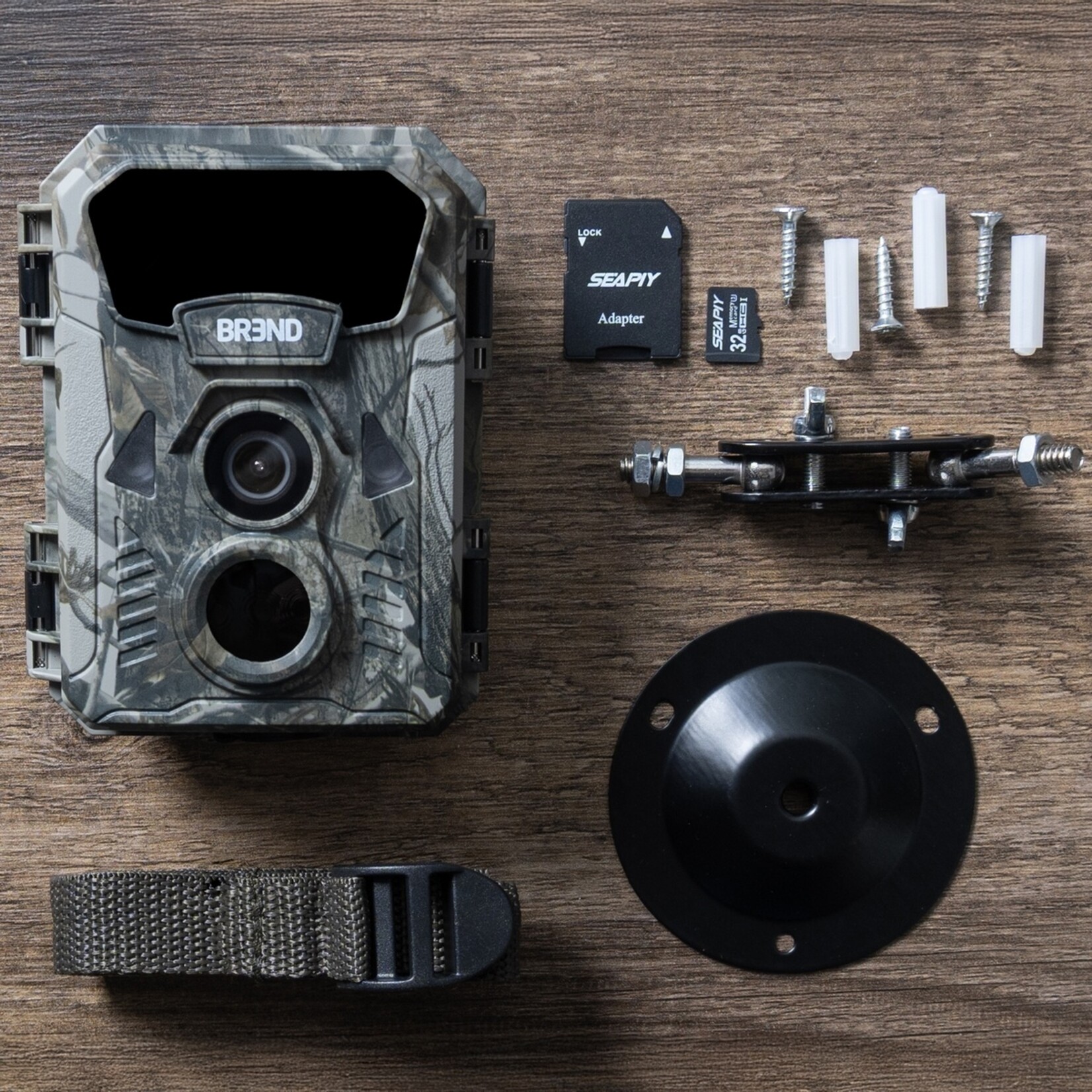 BREND BREND BR-2248 Wildcamera met Nachtzicht – Voor Foto en Video – 32GB SD-kaart