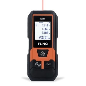 FlinQ FlinQ Digitale Afstandsmeter tot 30 Meter - 5 Meetmodi