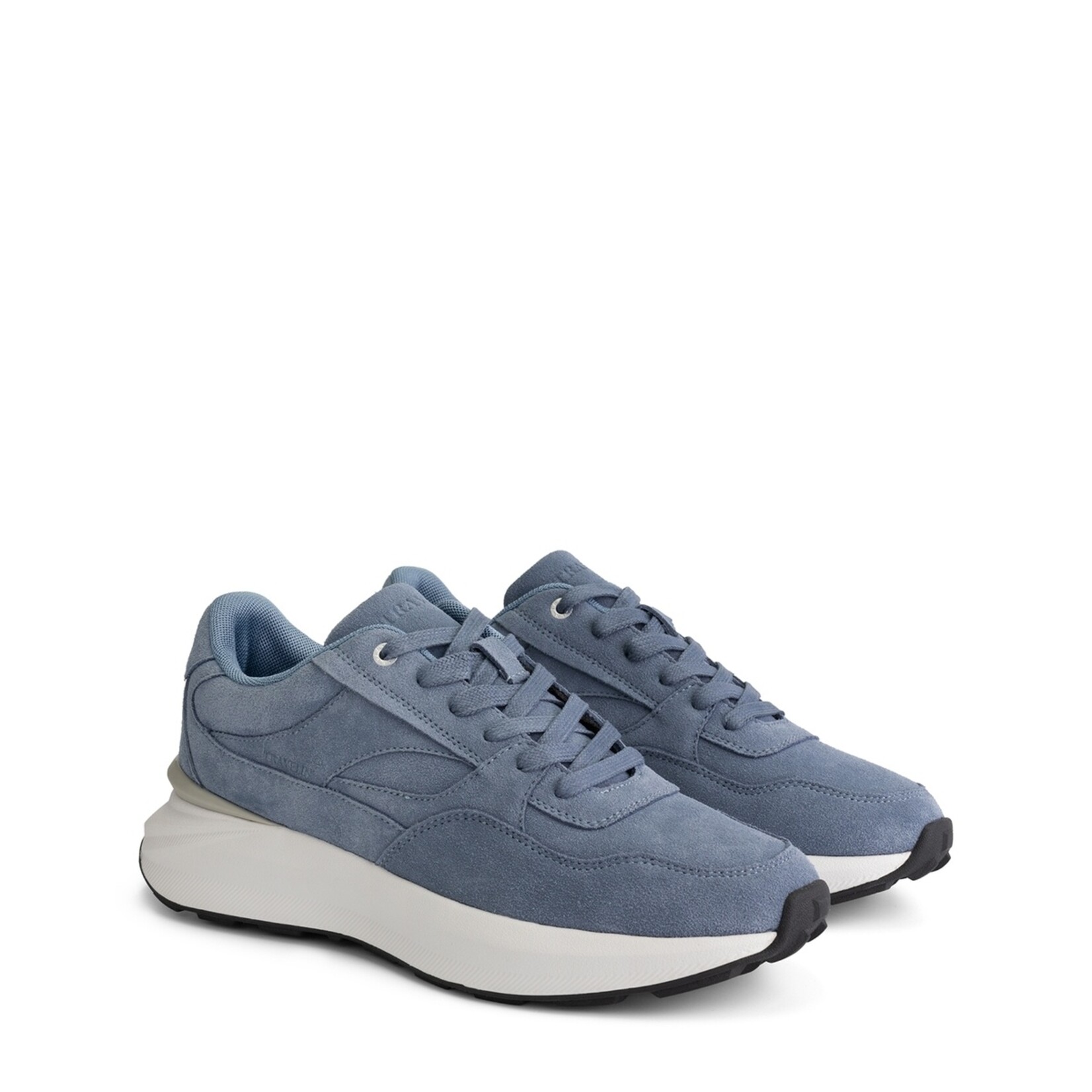 Travelin' Travelin’ Ramsgate Heren Wandelsneakers van Suède met Grip