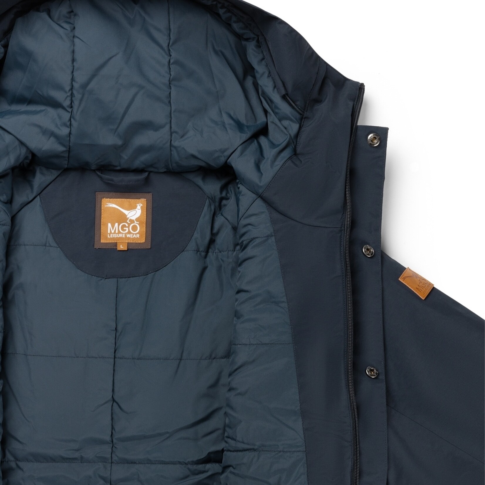 MGO Leisure Wear MGO Dave Winterjas voor Heren - Vaste Capuchon - Water- en Winddicht