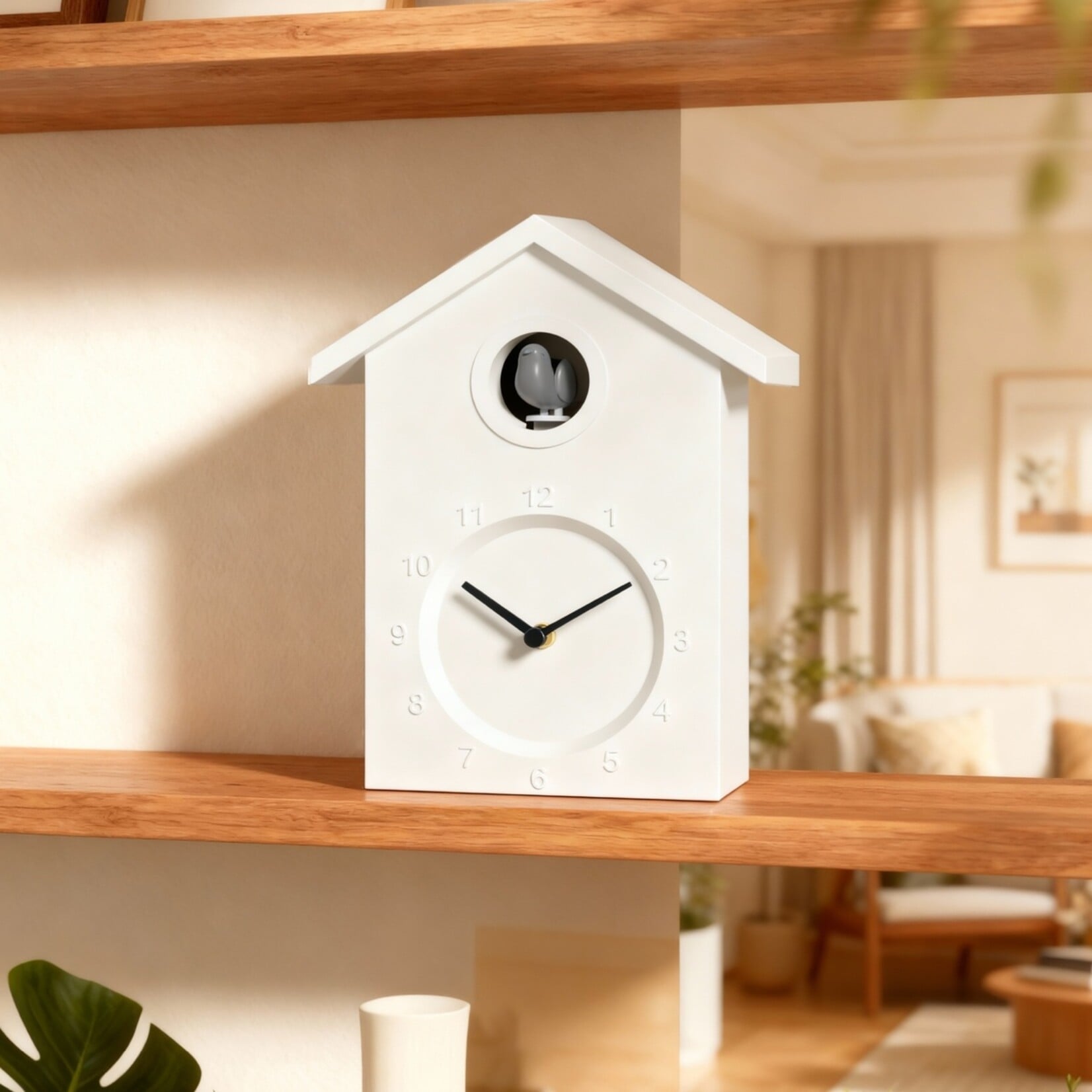 Nexxt Nexxt Koekoeksklok met Quartz Uurwerk en Stille (Nacht)Modus