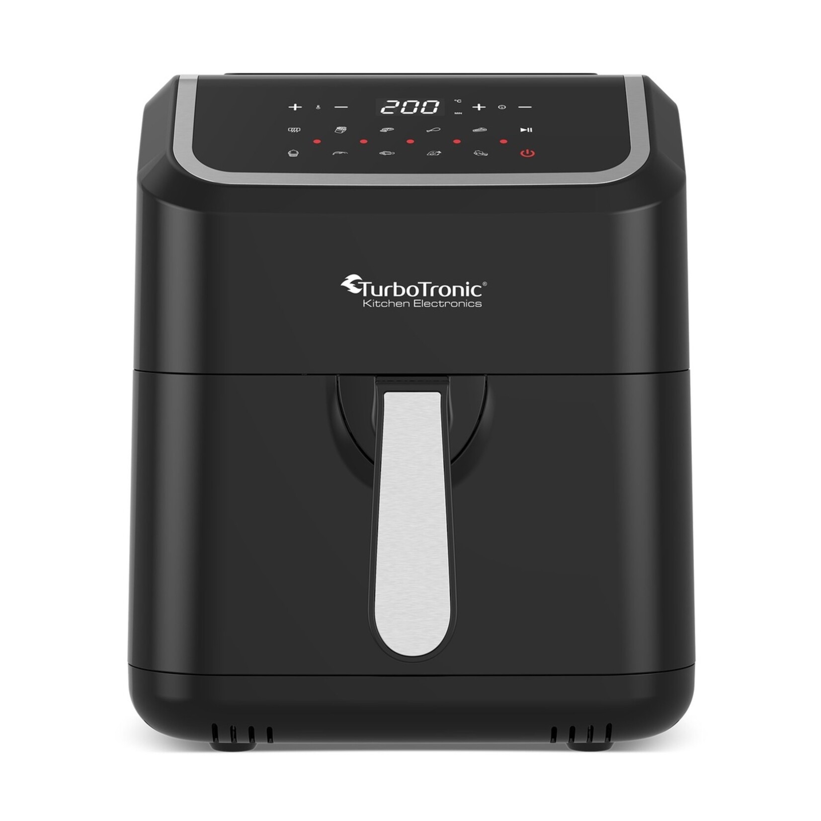 TurboTronic TurboTronic AF12 Digitale Airfryer XL met 9 Kookprogramma's - Heteluchtfriteuse - 5 Liter