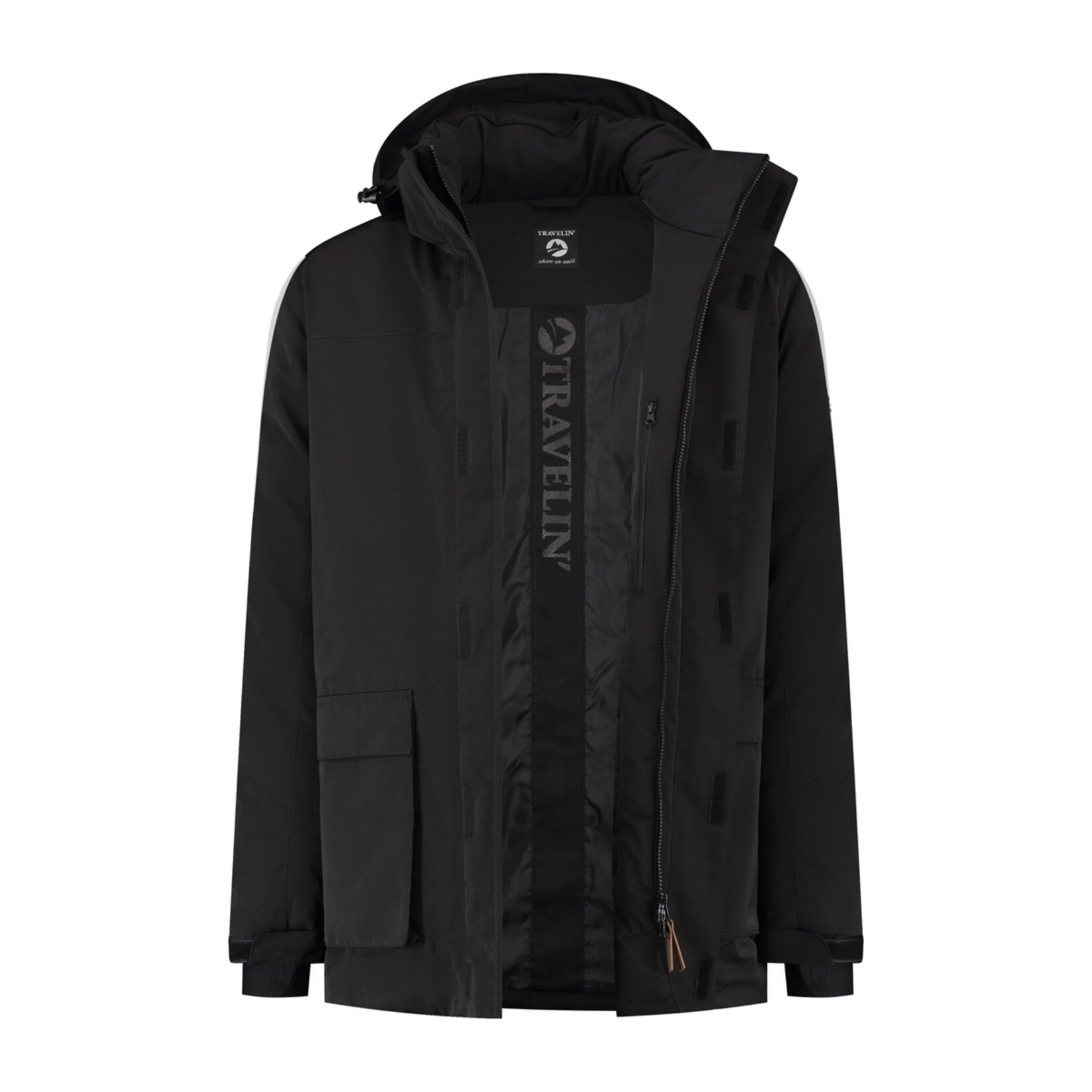 Travelin' Travelin' Jack Rasmus Parka Winterjas voor Heren