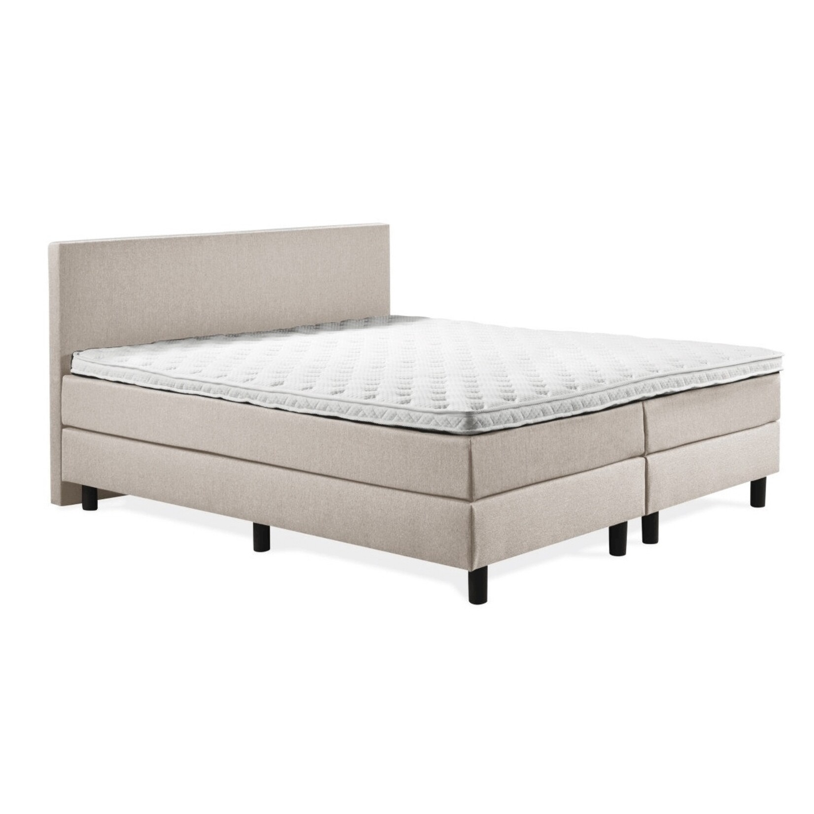 Optibedding Optibedding Complete Boxspring Vlak - Medium/Stevig