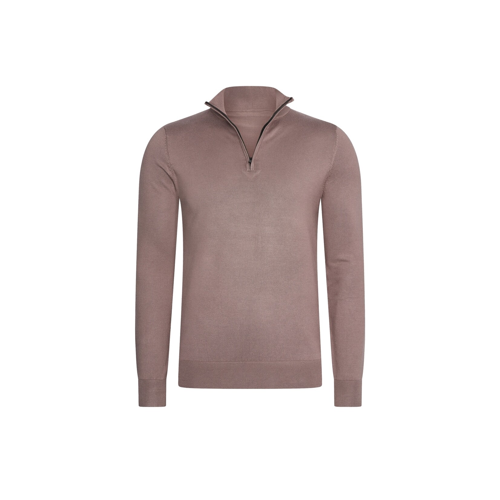 Mario Russo Mario Russo Half Zip Trui met Rits - Schipperstrui