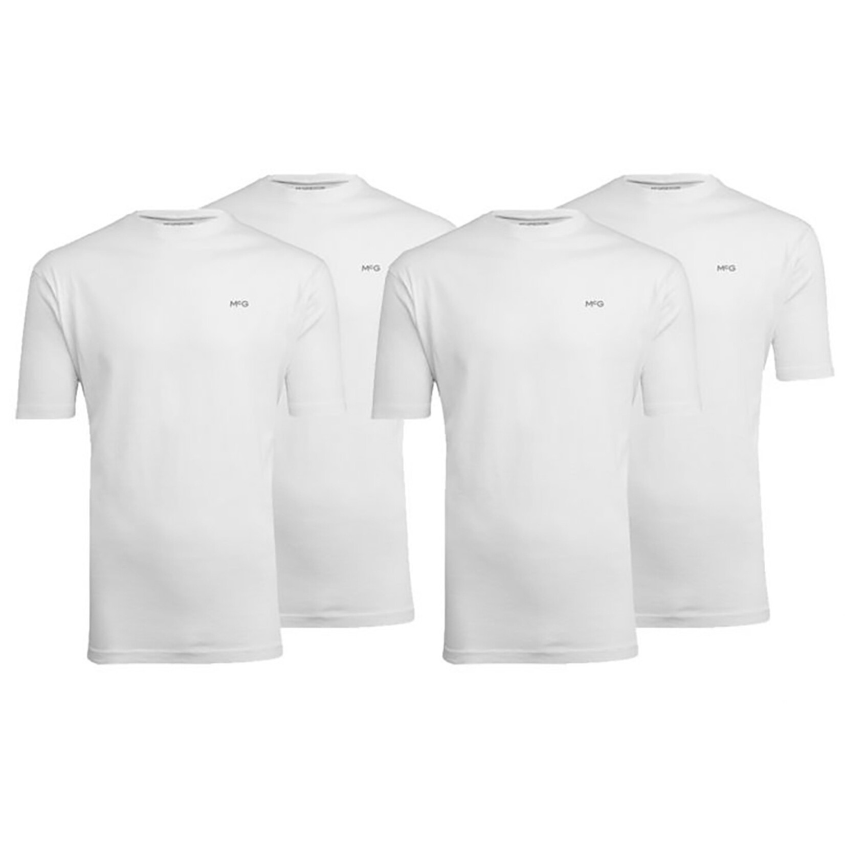 McGregor McGregor Heren T-shirts met Ronde Hals - Set van 4 Stuks