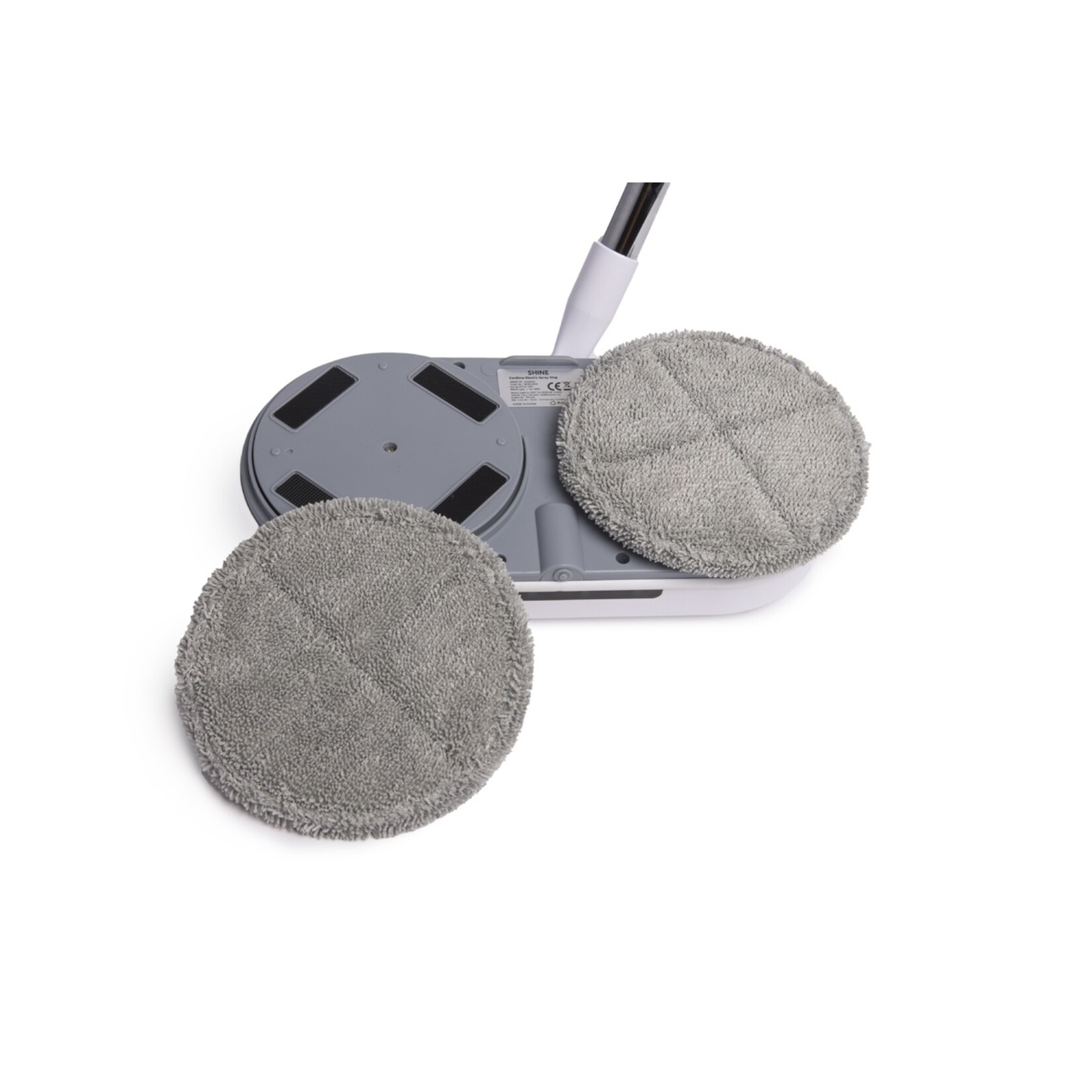 Shine for your daily cleaning Shine Spinner Mop Deluxe Draadloze Roterende Vloerreiniger met LED Licht